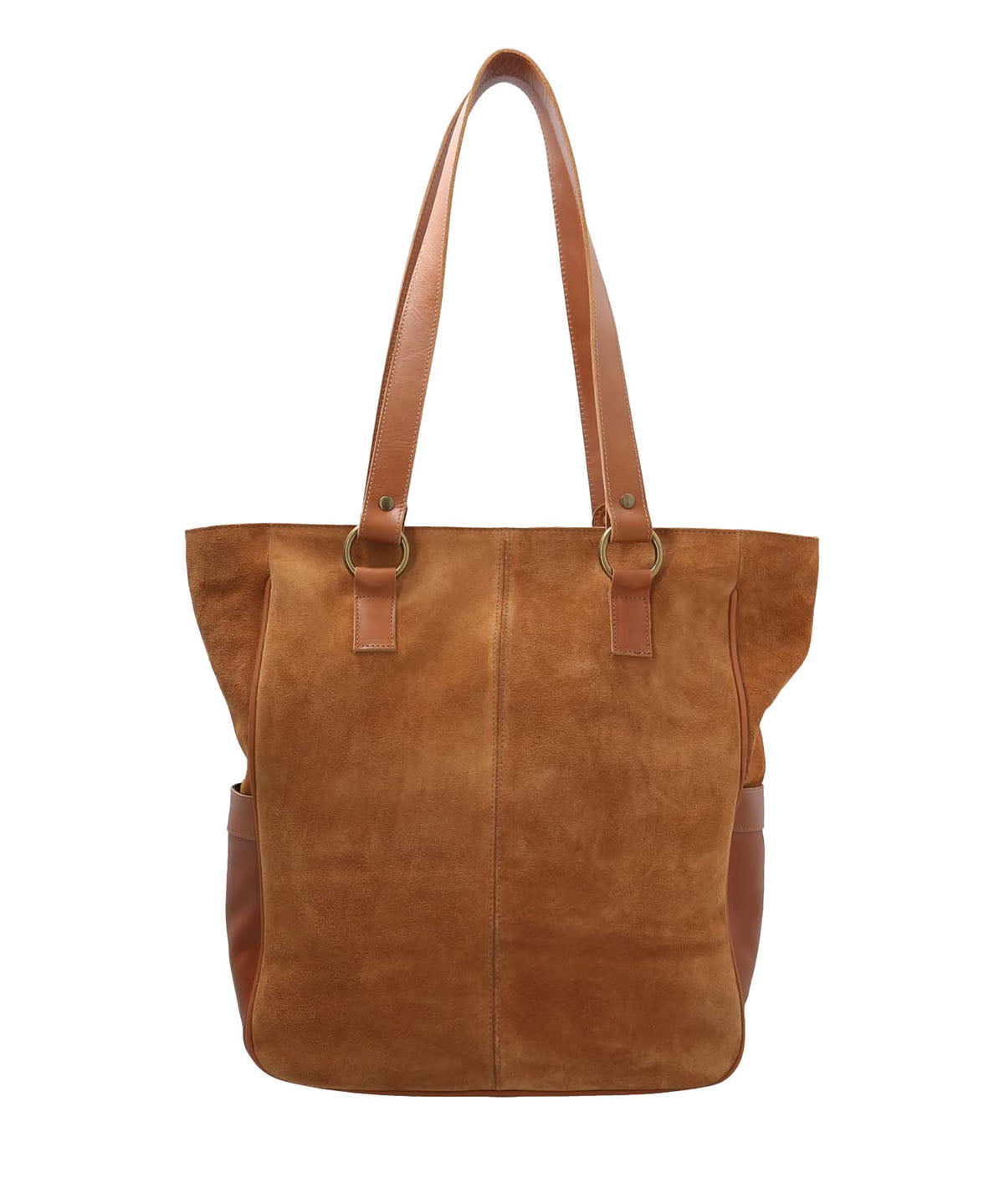 Cartera Cuero Mujer Duke Tote Café Hush Puppies | Hush Puppies