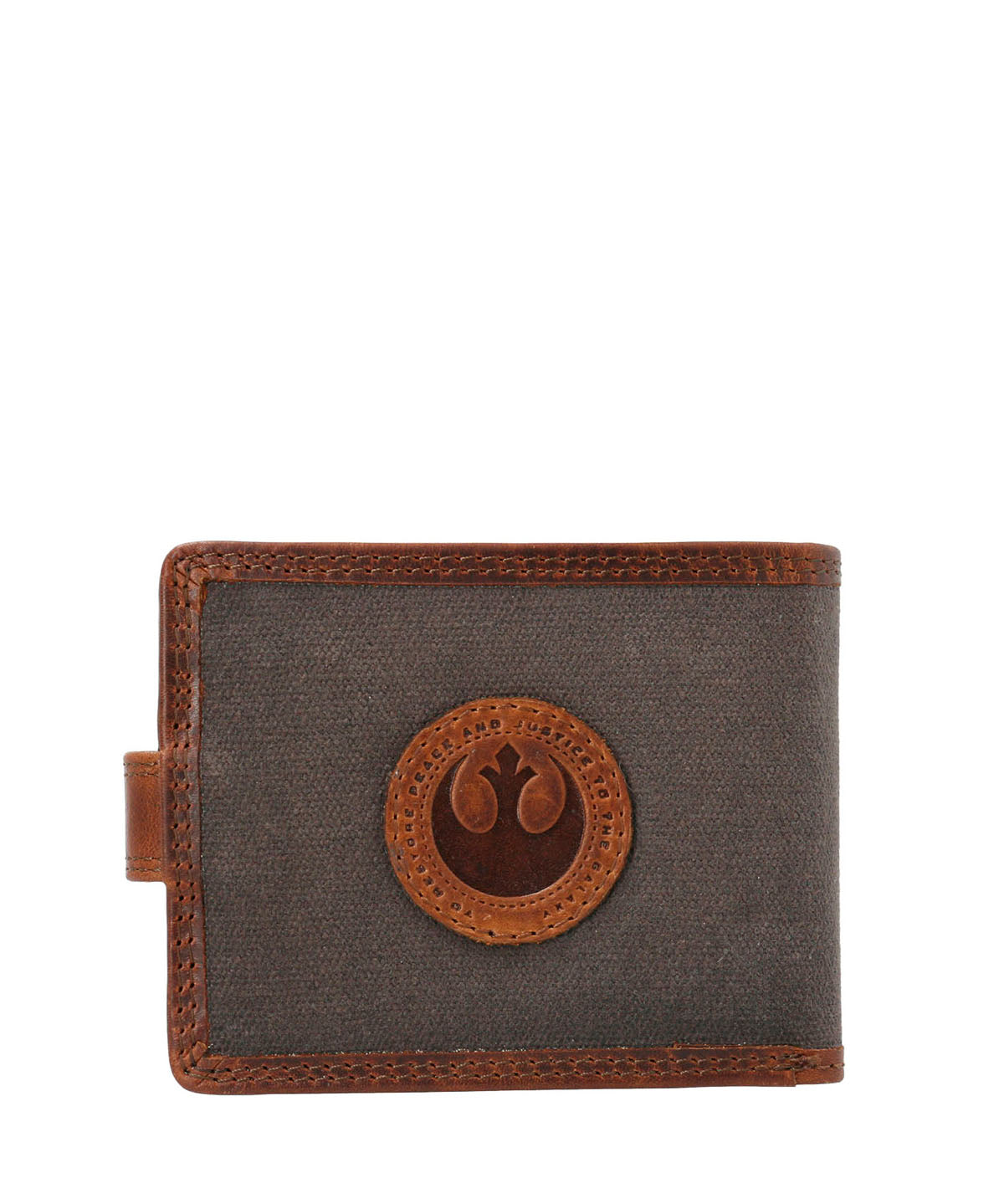 Billetera Canvas Engrasado Y Cuero Mujer Sw Rebel Wallet Café Hush Puppies | Hush Puppies