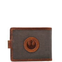 Billetera Canvas Engrasado Y Cuero Mujer Sw Rebel Wallet Café Hush Puppies | Hush Puppies