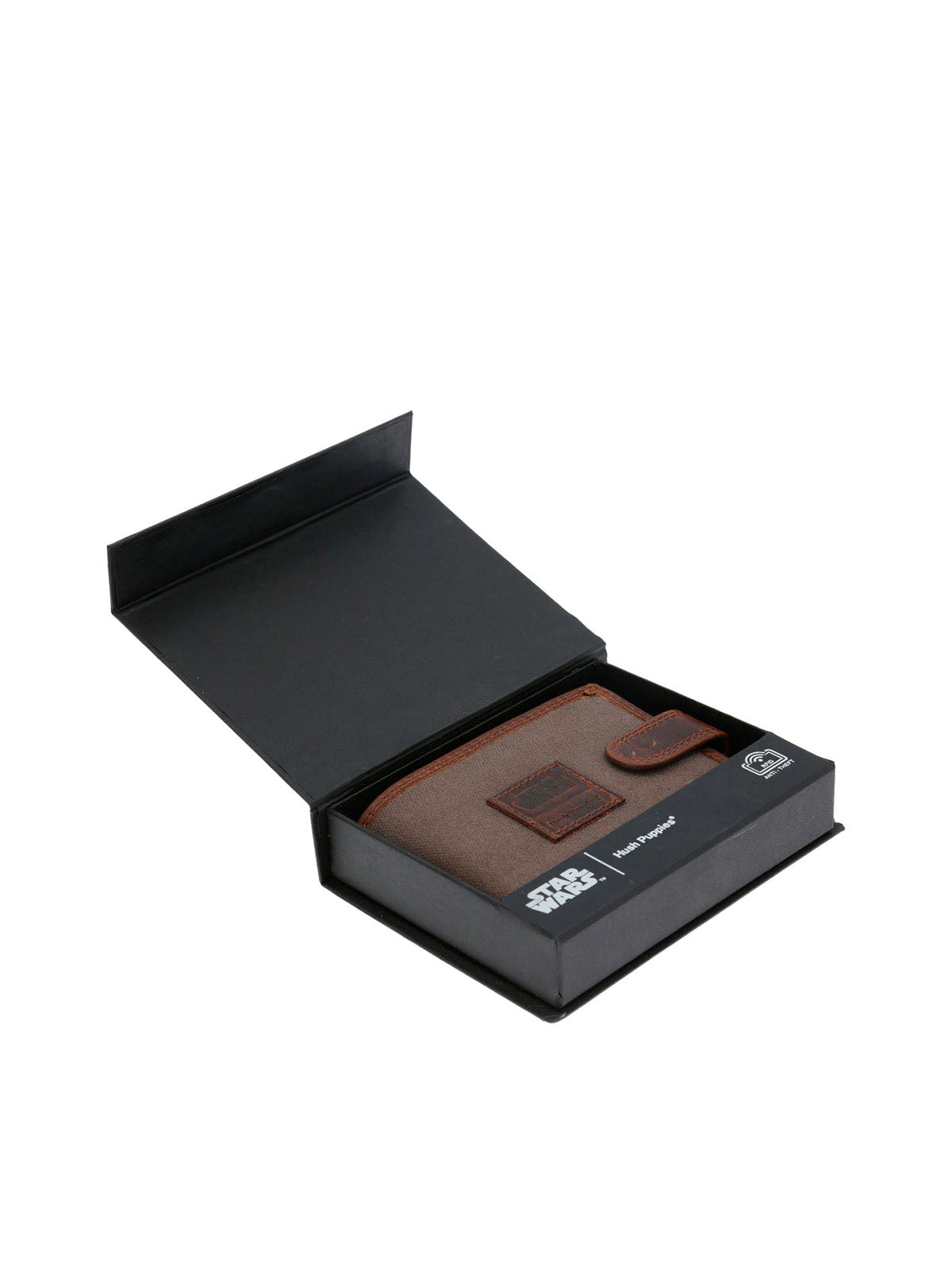 Billetera Canvas Engrasado Y Cuero Mujer Sw Rebel Wallet Café Hush Puppies | Hush Puppies