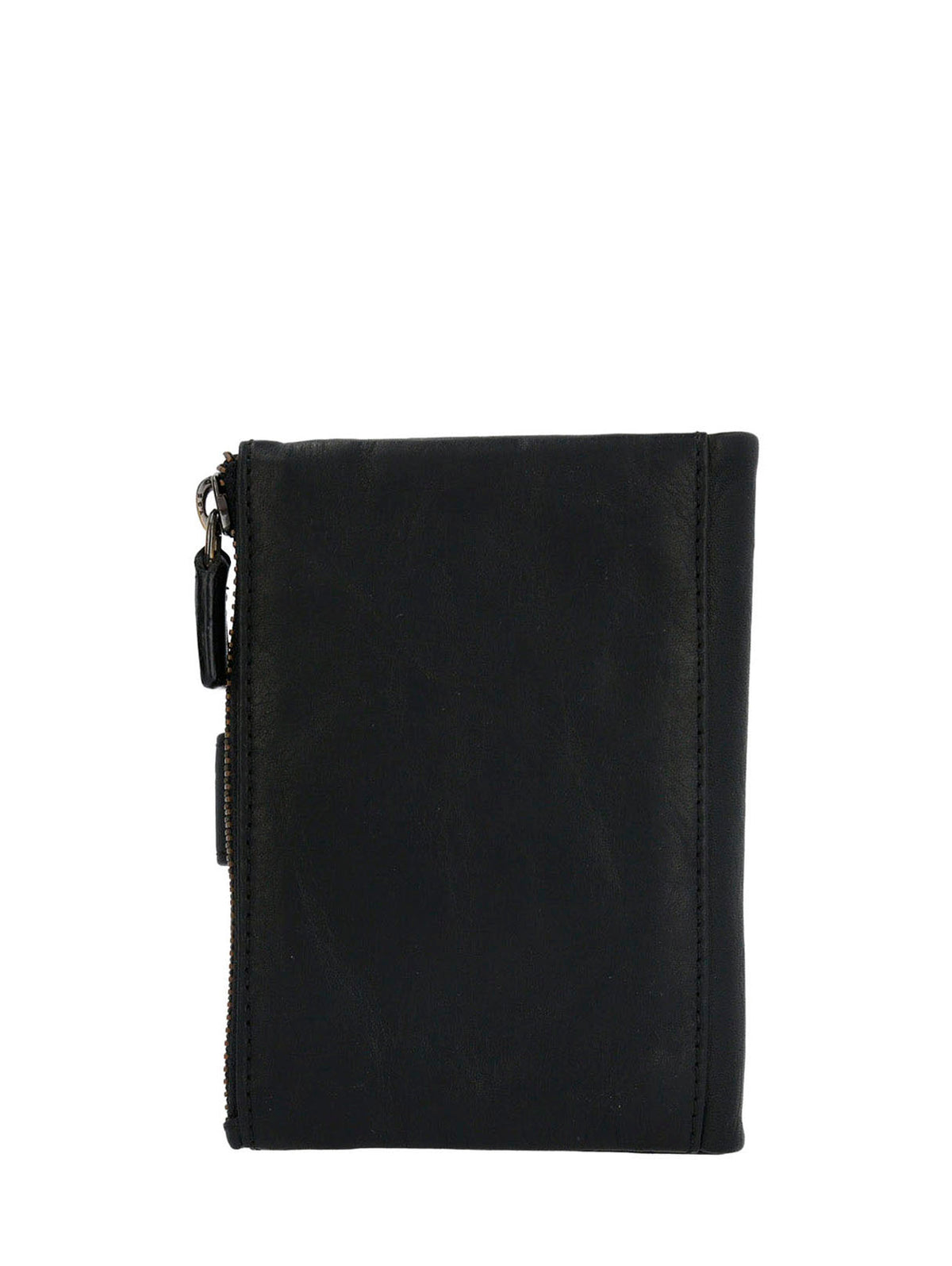 Billetera Cuero Mujer Ty Finney Buckle Negro Hush Puppies