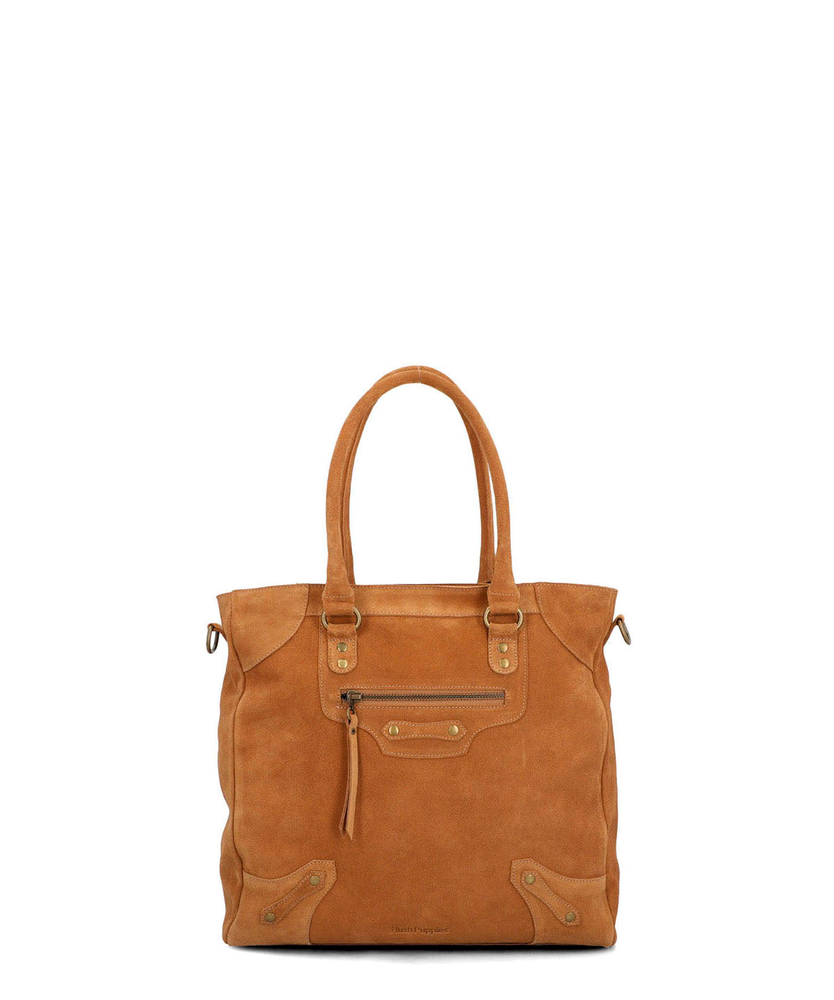 Cartera Cuero Mujer Earl Tote Café Hush Puppies | Hush Puppies