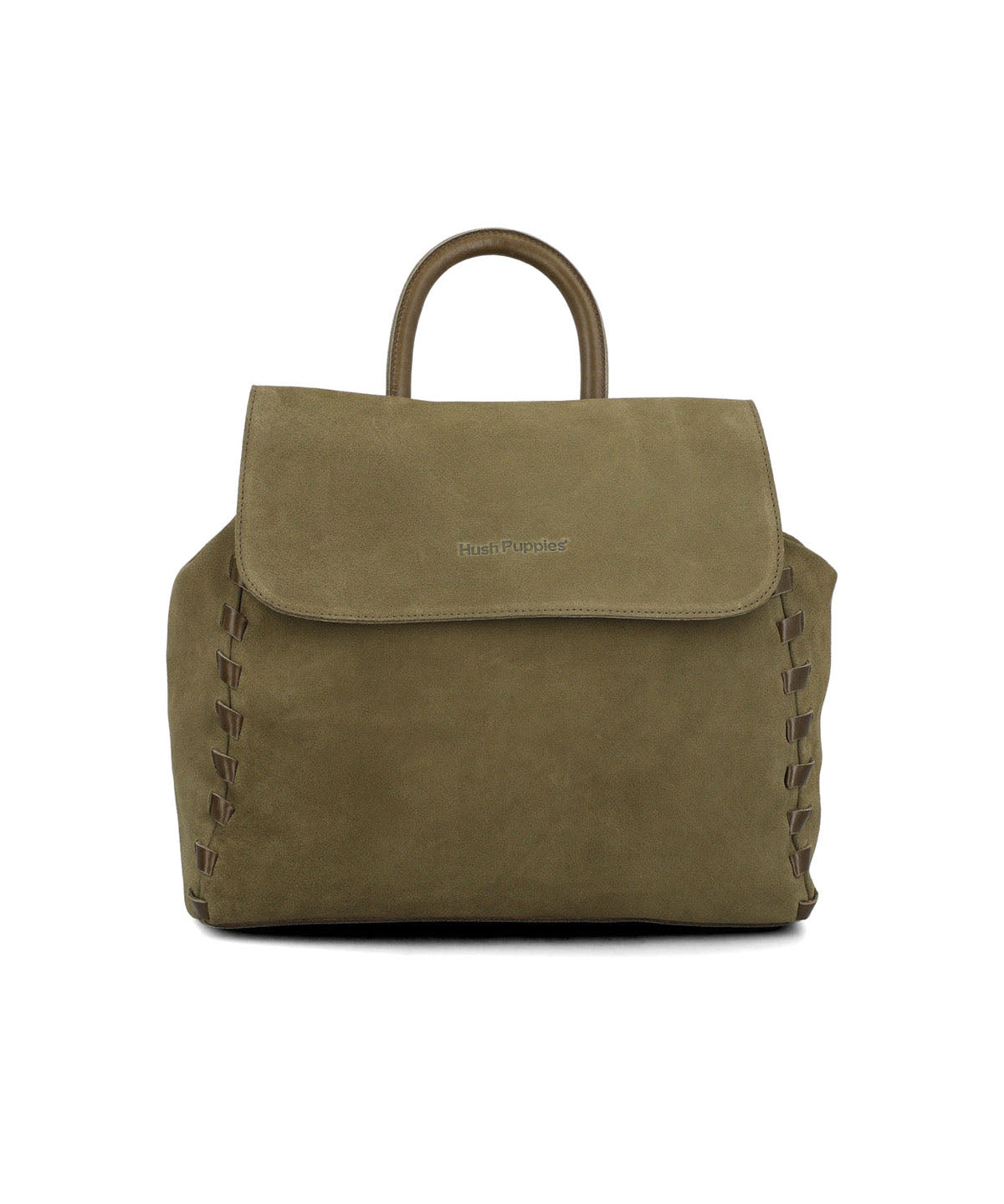 Mochila Cuero Mujer Elsie Back Verde Hush Puppies | Hush Puppies