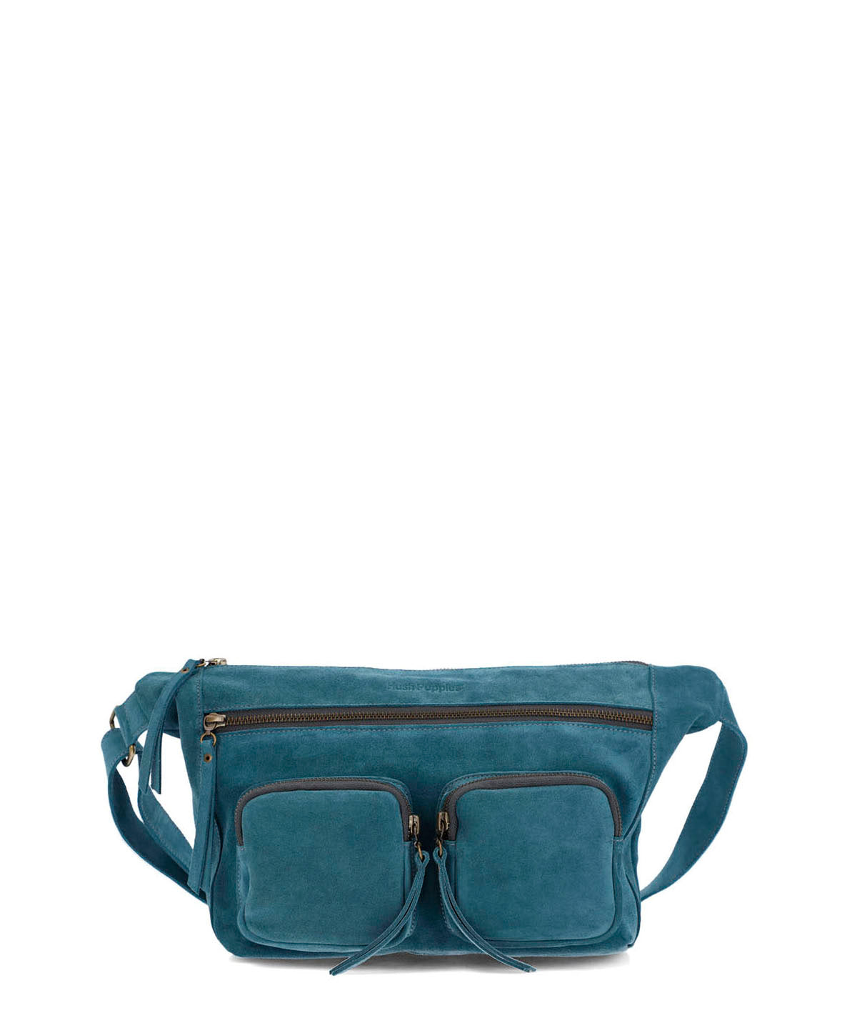 Cartera Cuero Mujer Emma Cross Azul Hush Puppies | Hush Puppies