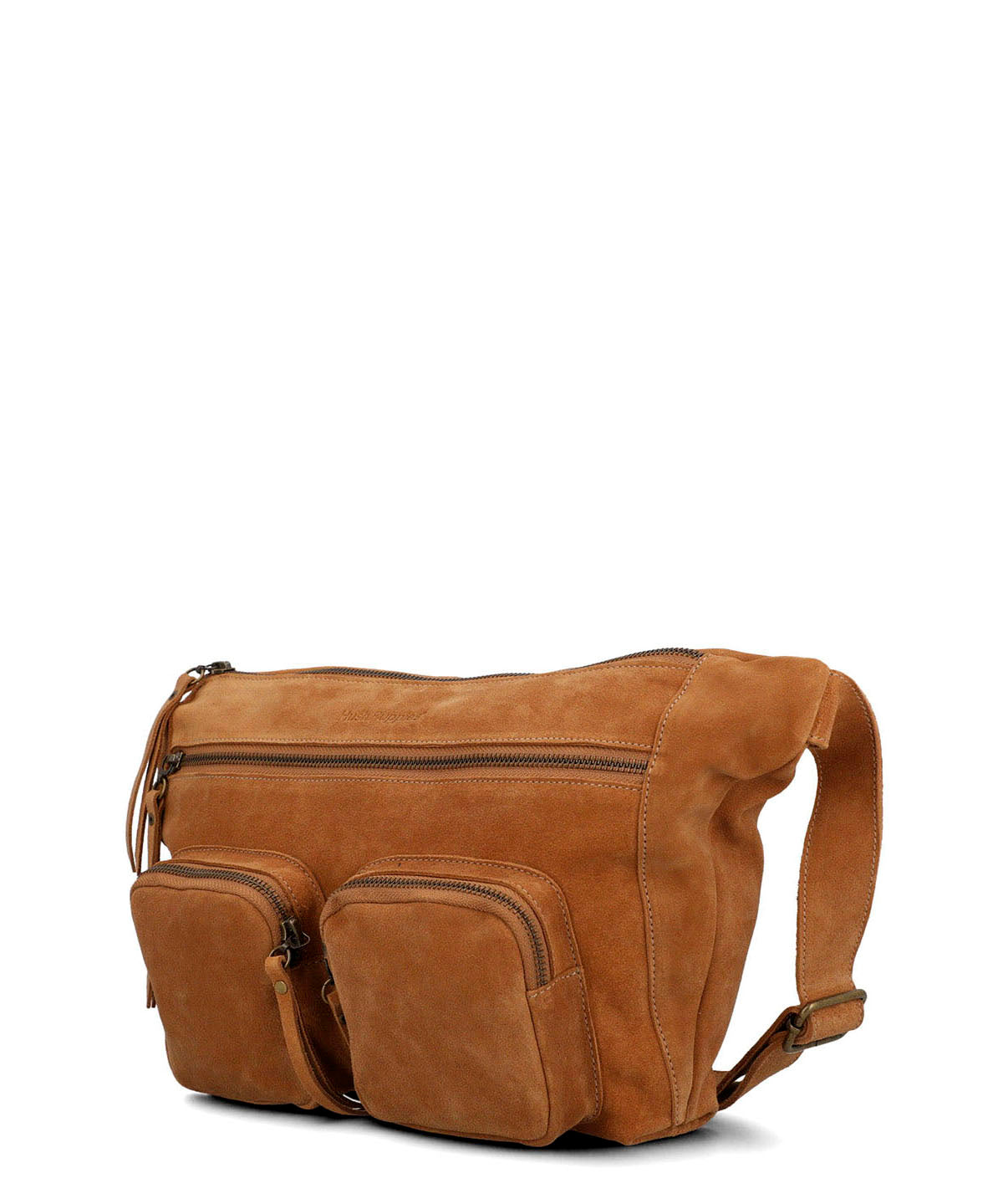 Cartera Cuero Mujer Emma Cross Café Hush Puppies | Hush Puppies