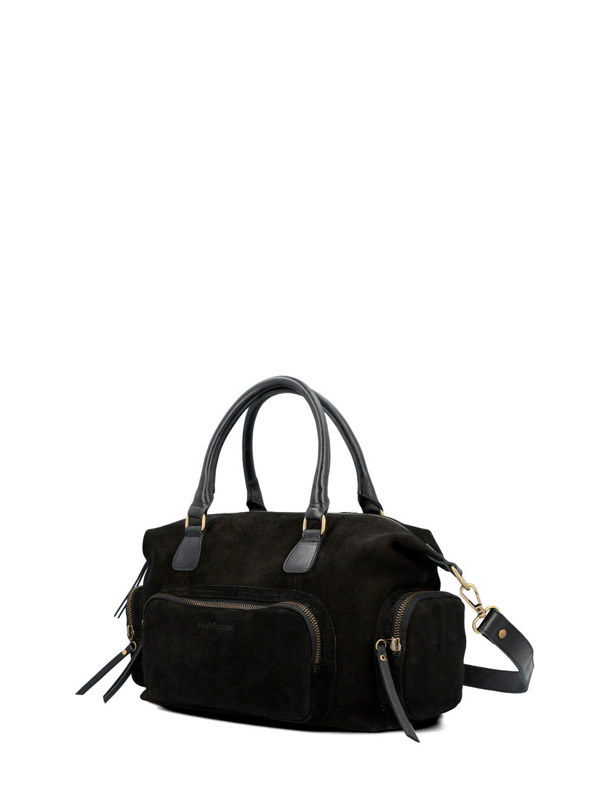 Cartera Cuero Mujer Ethan Cross Negro Hush Puppies | Hush Puppies