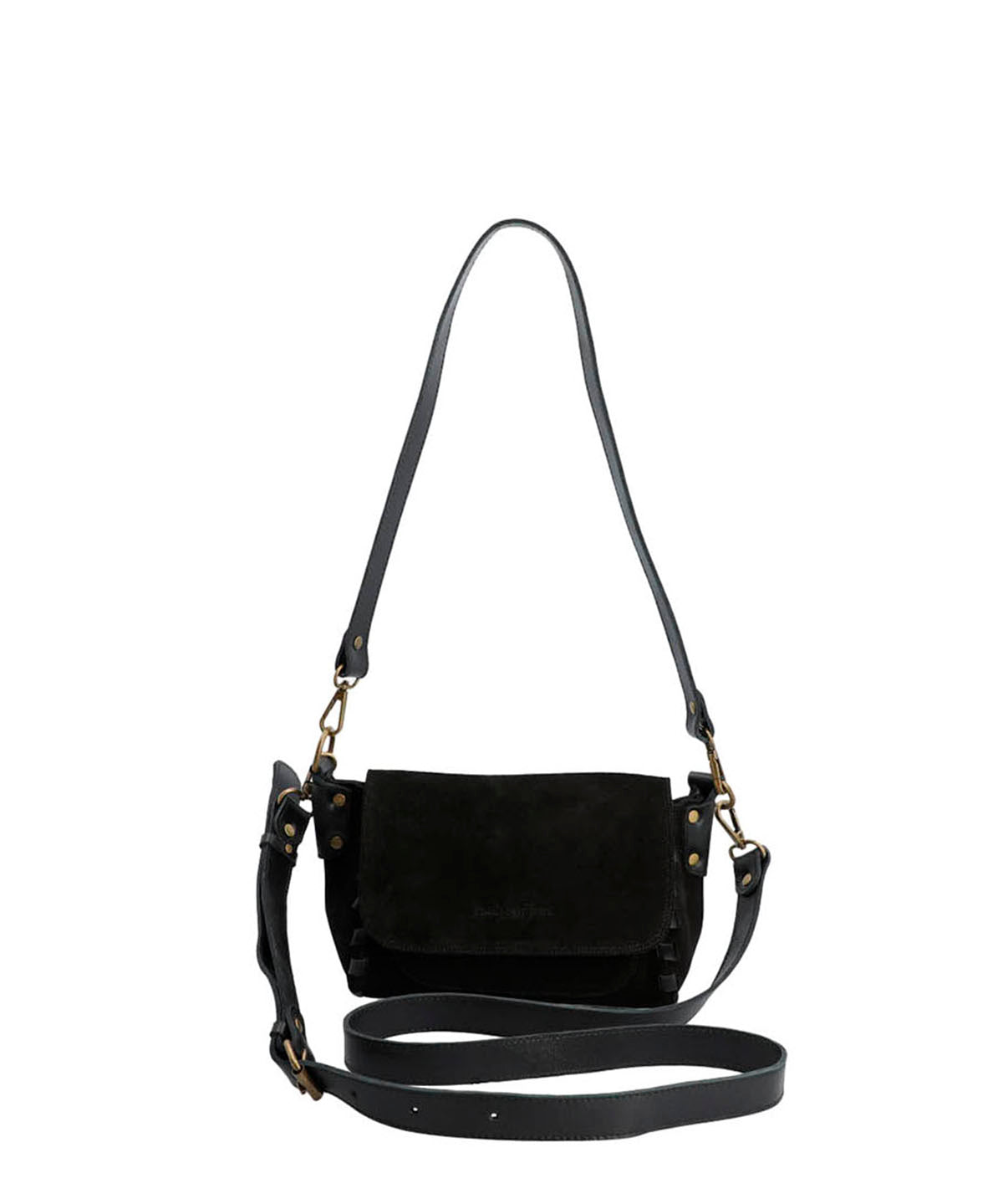 Cartera Cuero Mujer Elliott Cross Negro Hush Puppies | Hush Puppies