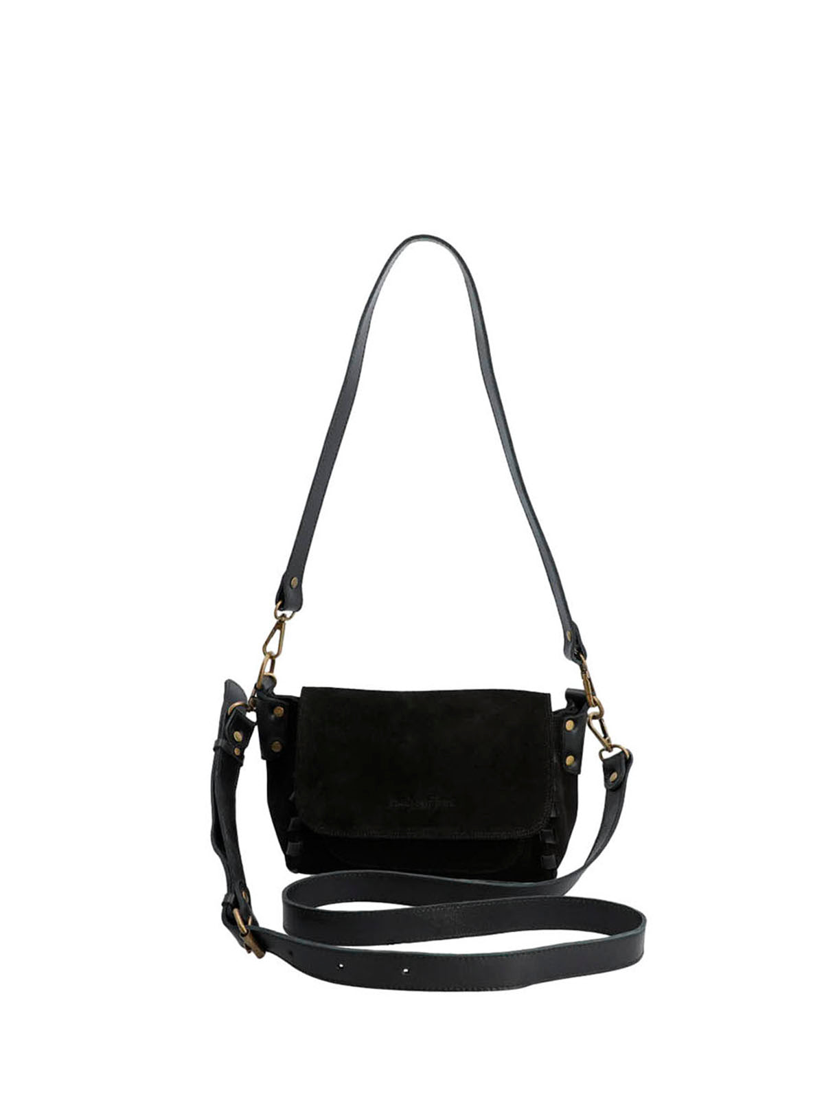 Cartera Cuero Mujer Elliott Cross Negro Hush Puppies | Hush Puppies