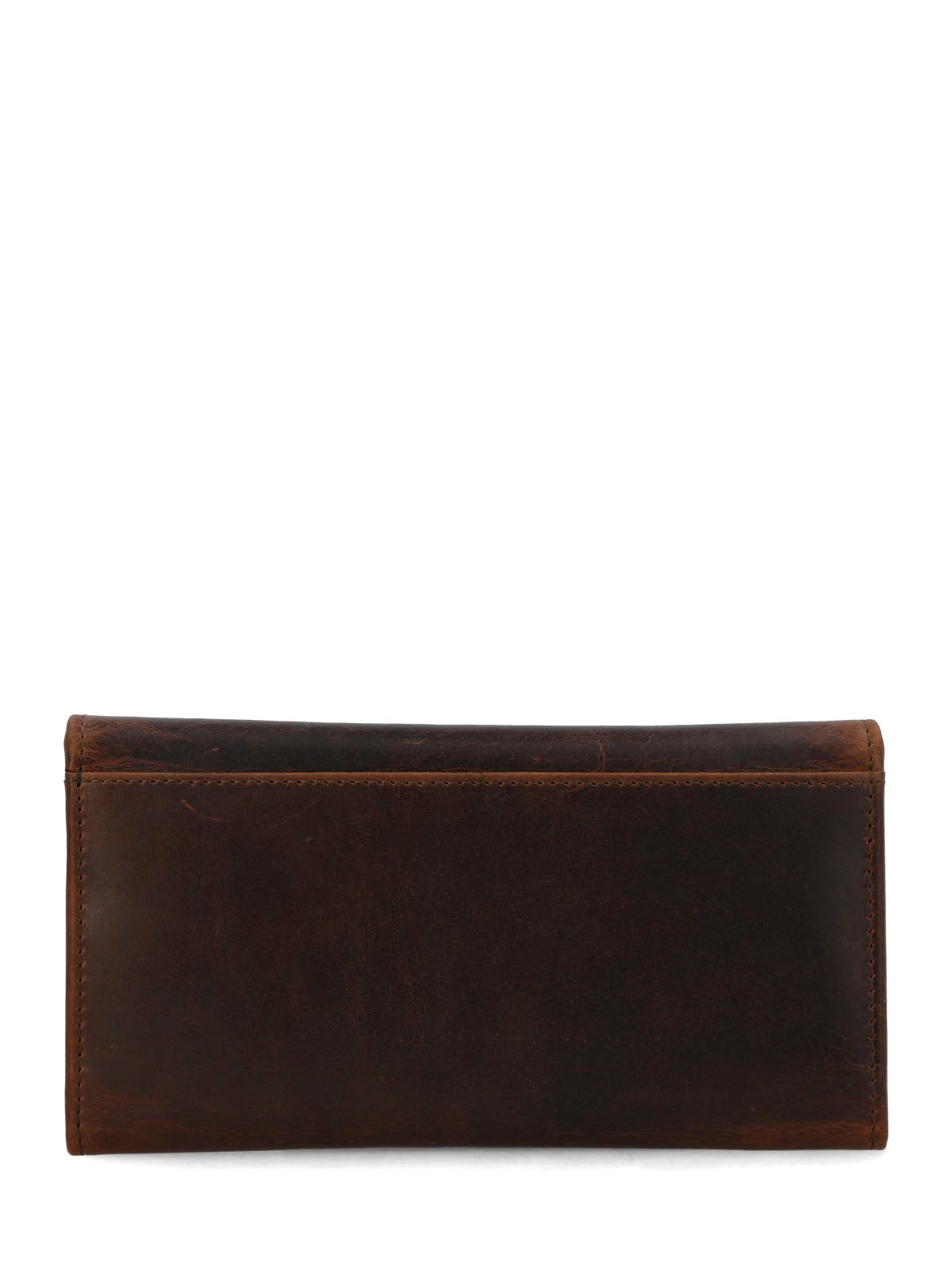 Billetera Cuero Mujer St Grier Flap Café Hush Puppies