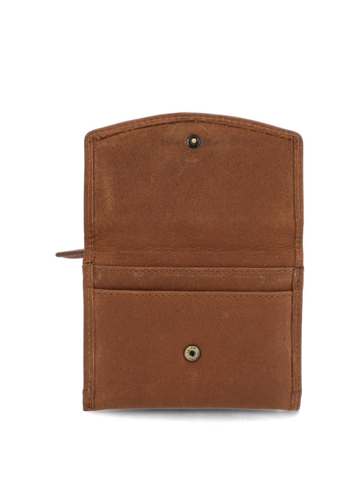 Billetera Cuero Mujer Th Greta Flap Café Hush Puppies