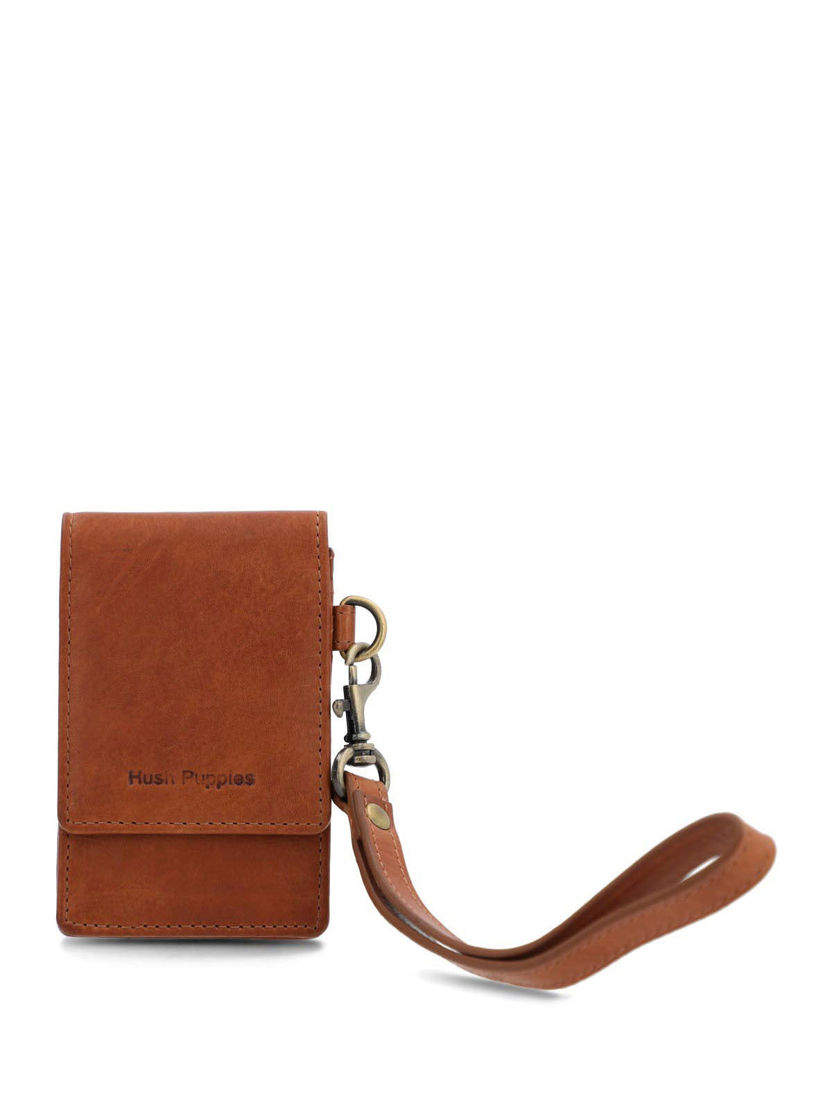 Billetera Cuero Mujer Om Grace Strap Café Hush Puppies