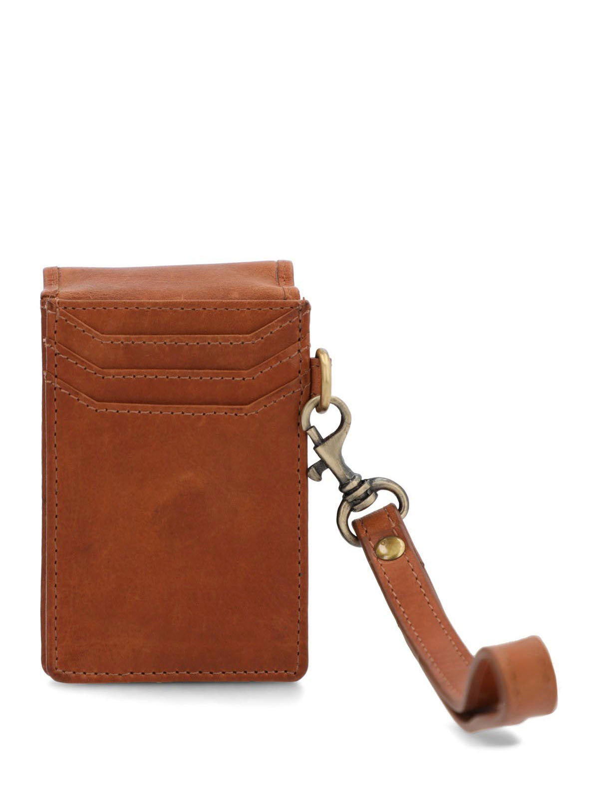 Billetera Cuero Mujer Om Grace Strap Café Hush Puppies