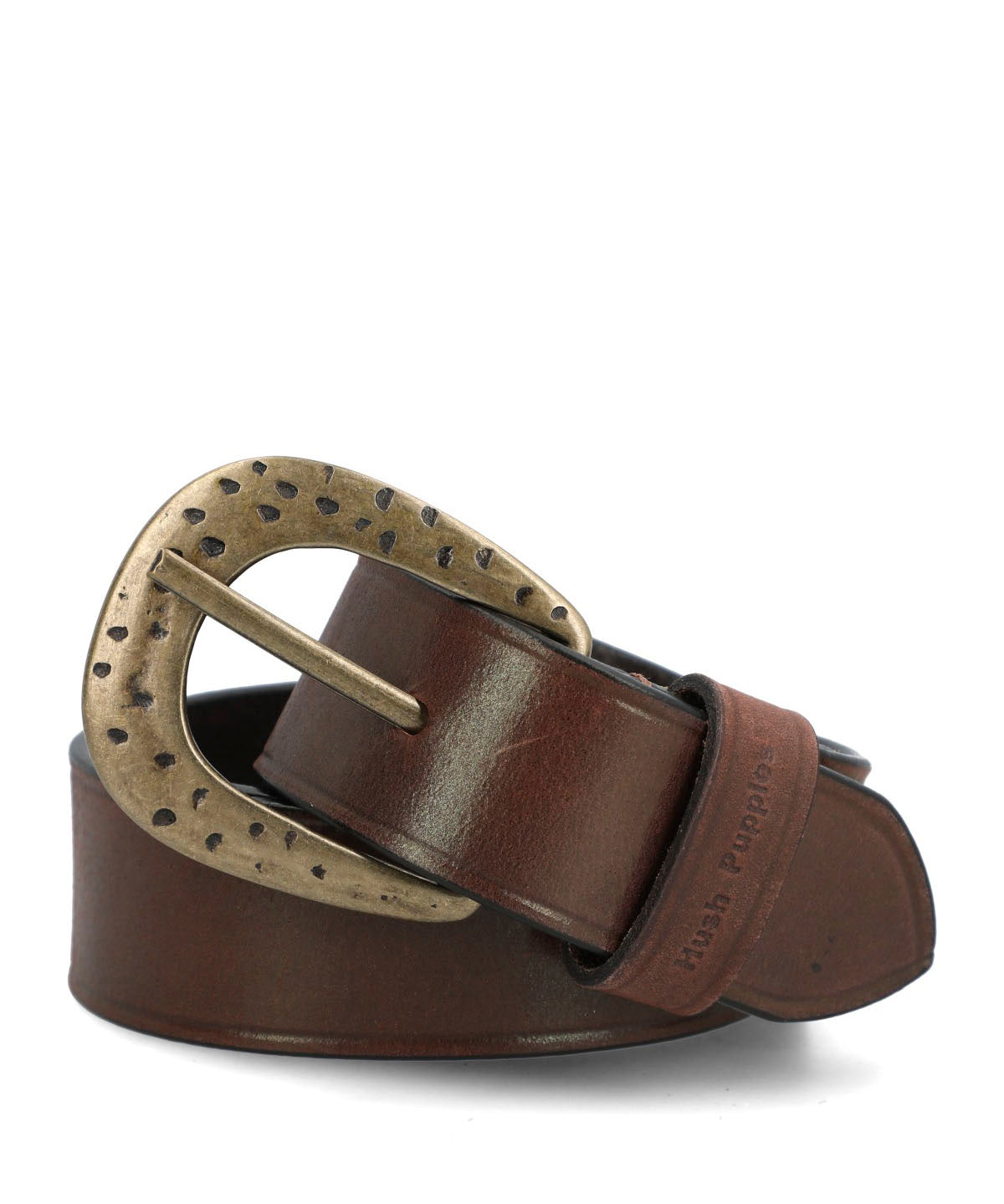 Cinturon Cuero Mujer Hpw Classic Café Hush Puppies