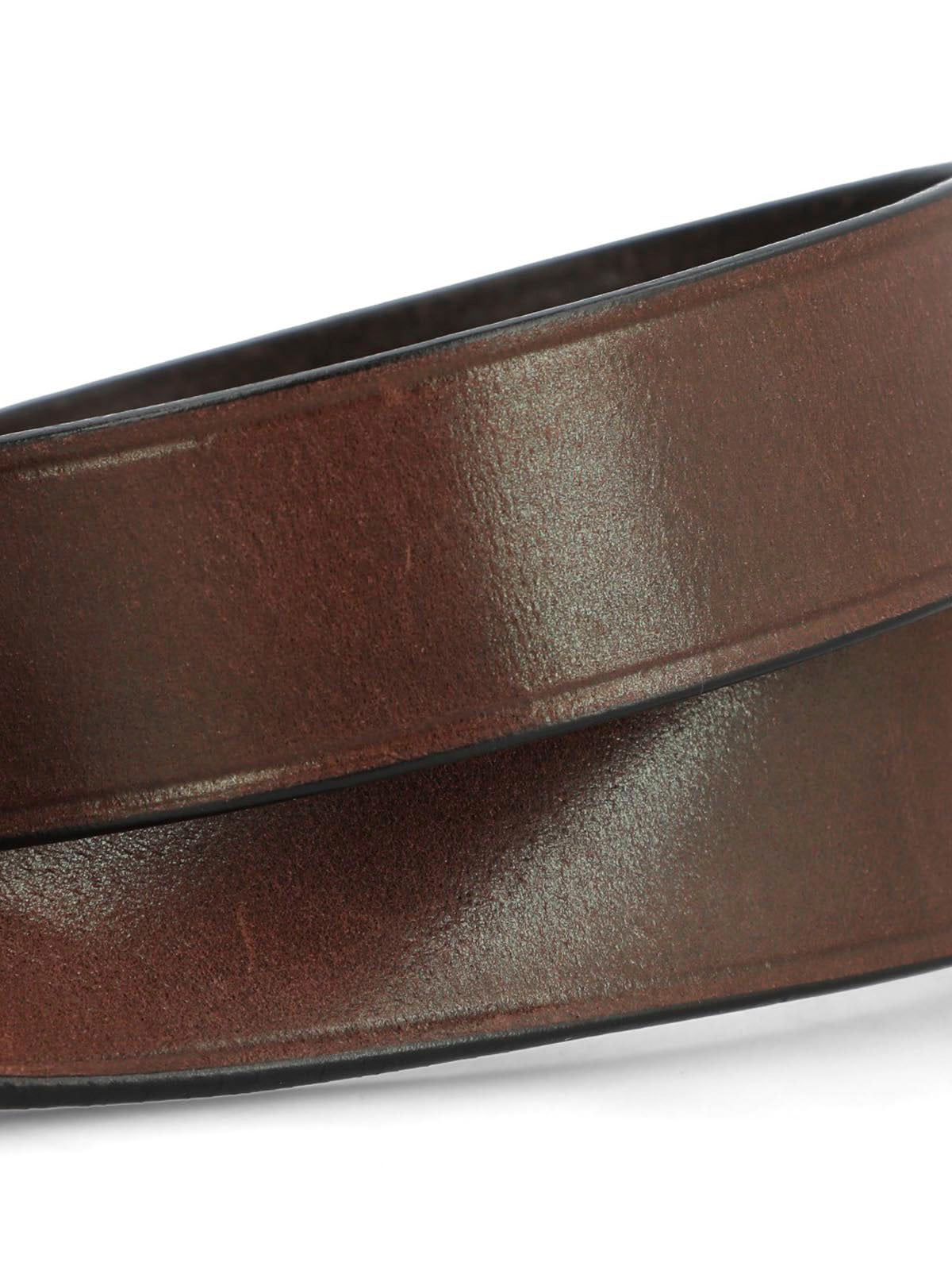 Cinturon Cuero Mujer Hpw Classic Café Hush Puppies