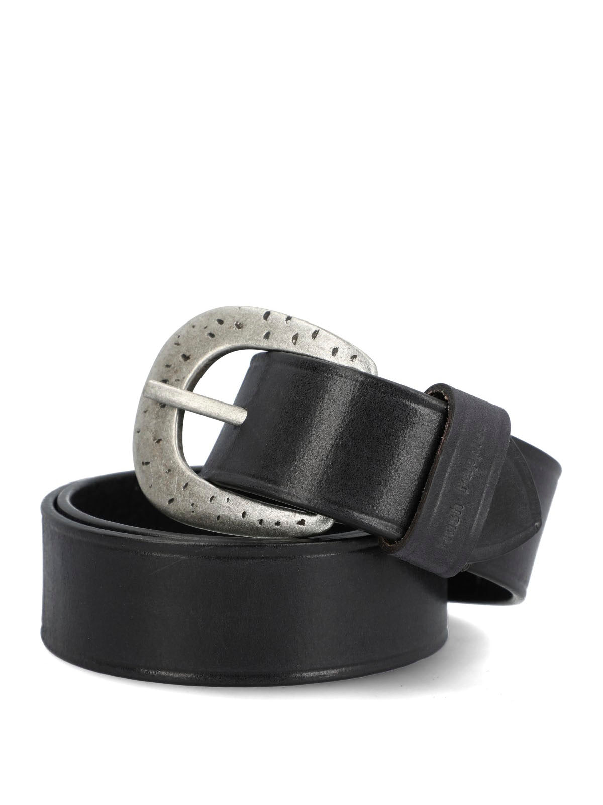 Cinturon Cuero Mujer Hpw Classic Negro Hush Puppies