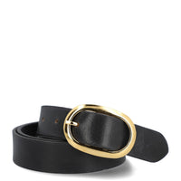 Cinturon Cuero Mujer Hpw Dress Negro Hush Puppies