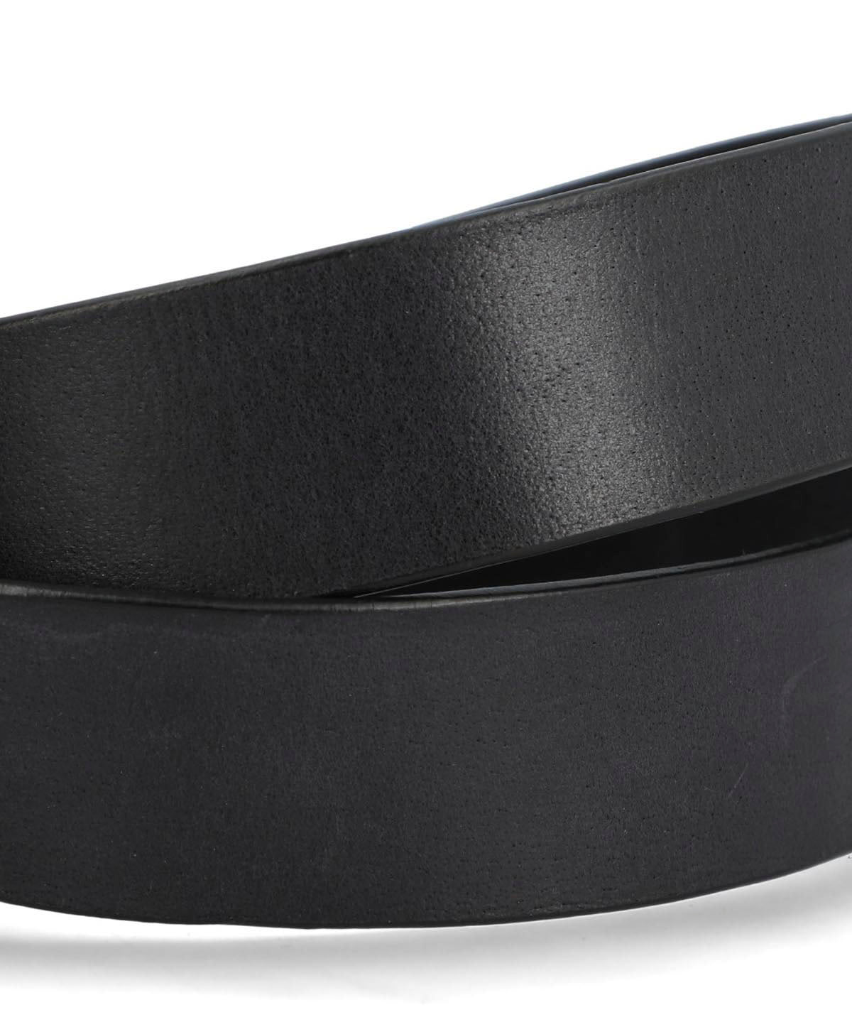 Cinturon Cuero Mujer Hpw Texas Negro Hush Puppies