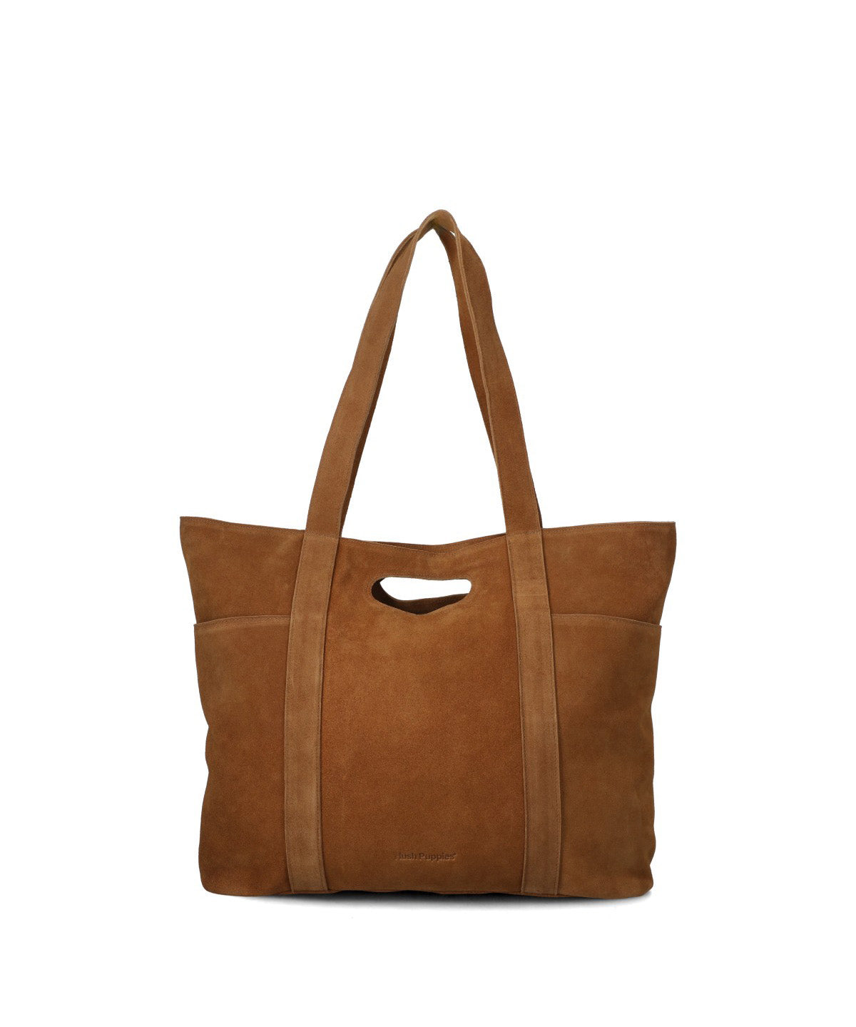 Cartera Cuero Mujer Ferney Tote Café