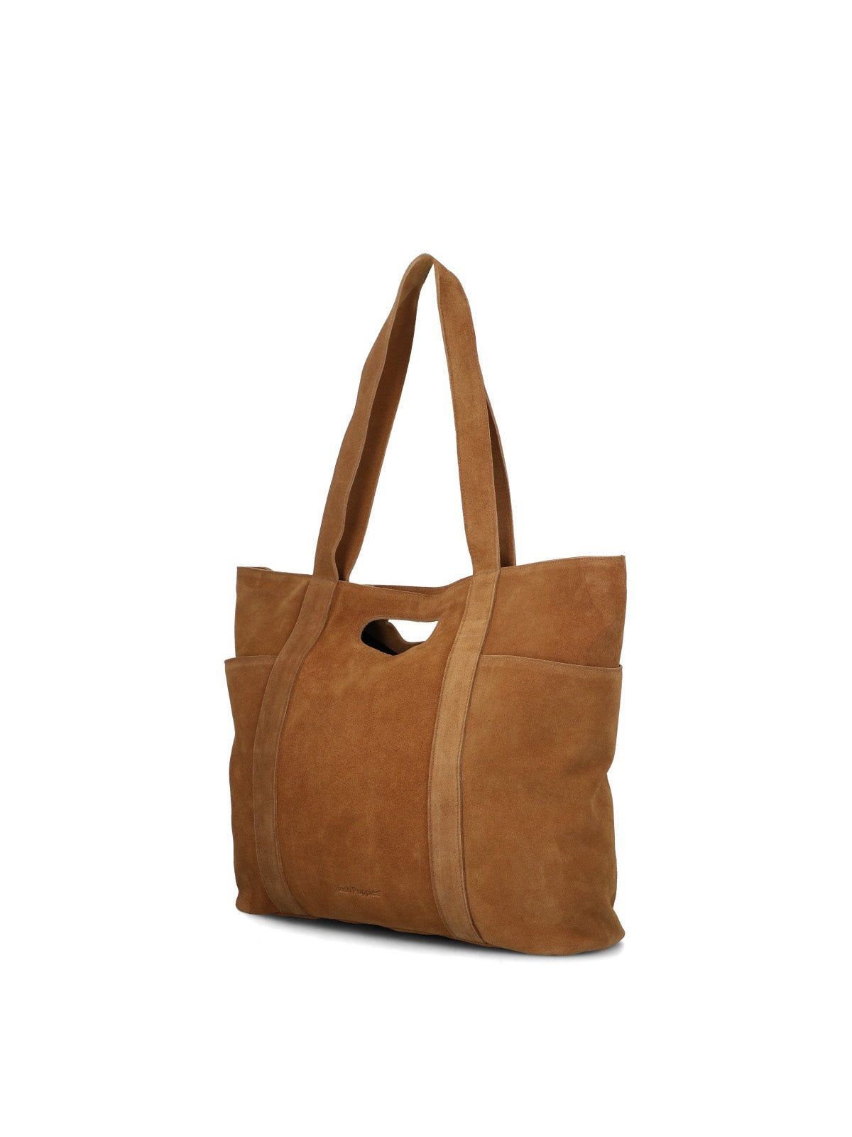 Cartera Cuero Mujer Ferney Tote Café