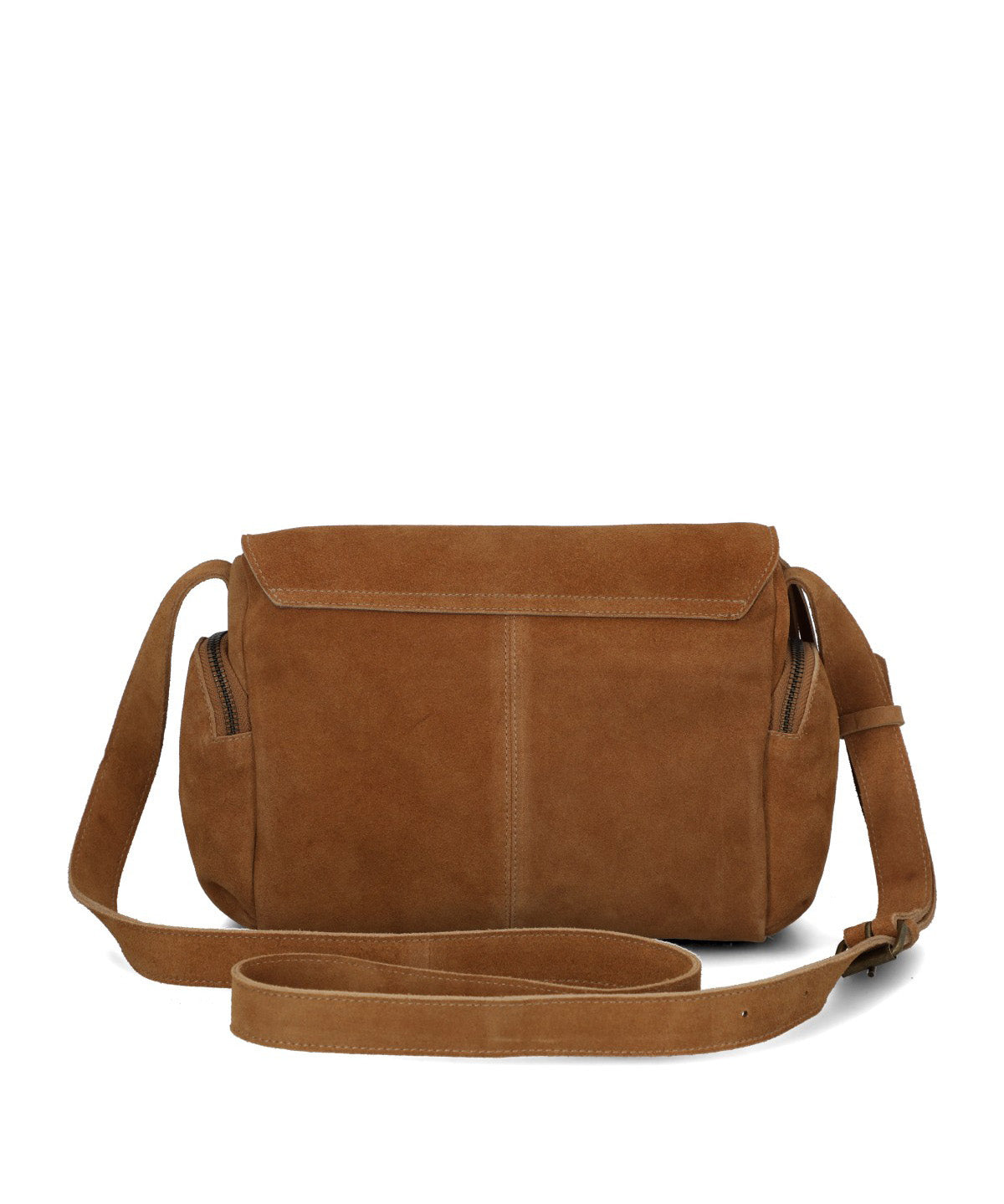 Cartera Cuero Mujer Ferney Cross Café