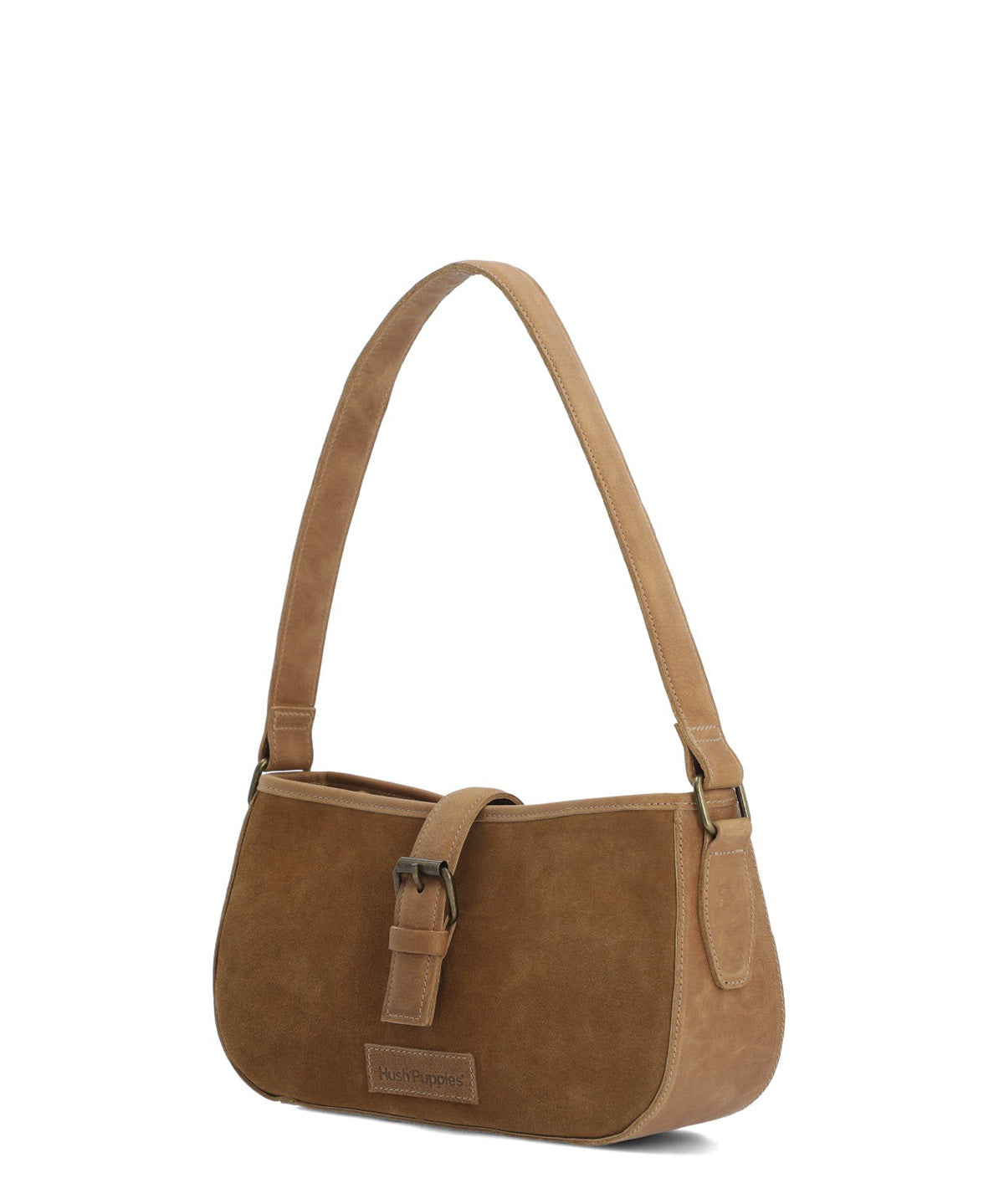 Cartera Cuero 461248 Goldie Bag Café Hush Puppies