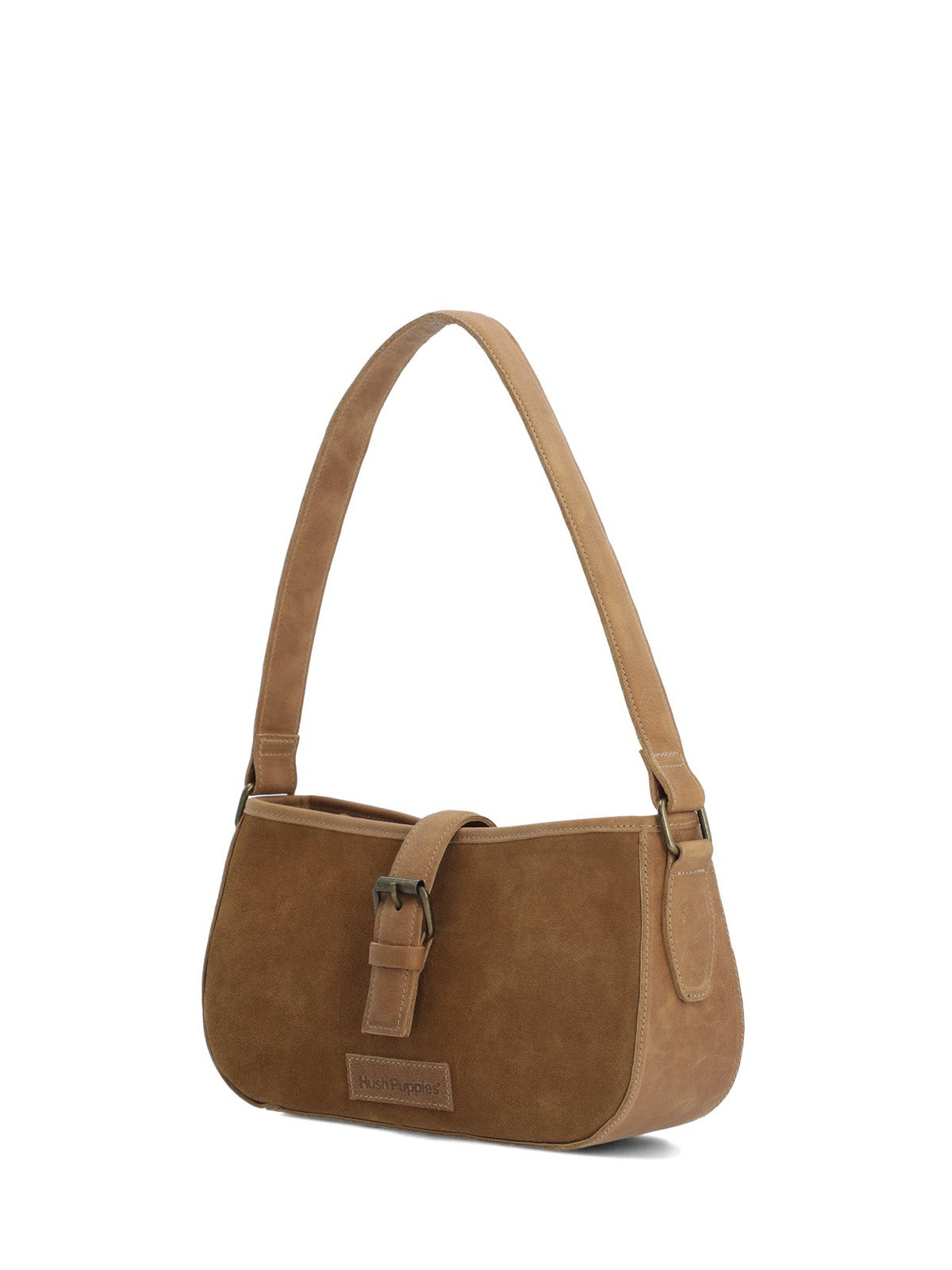 Cartera Cuero 461248 Goldie Bag Café Hush Puppies