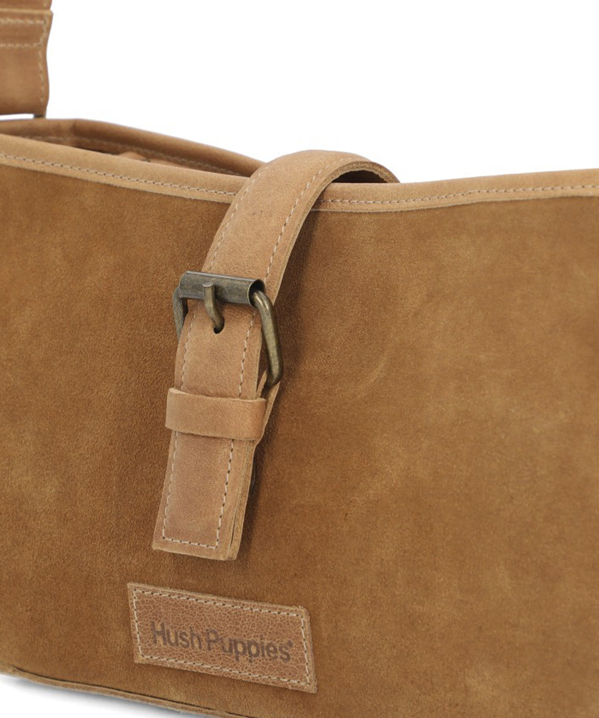 Cartera Cuero 461248 Goldie Bag Café Hush Puppies