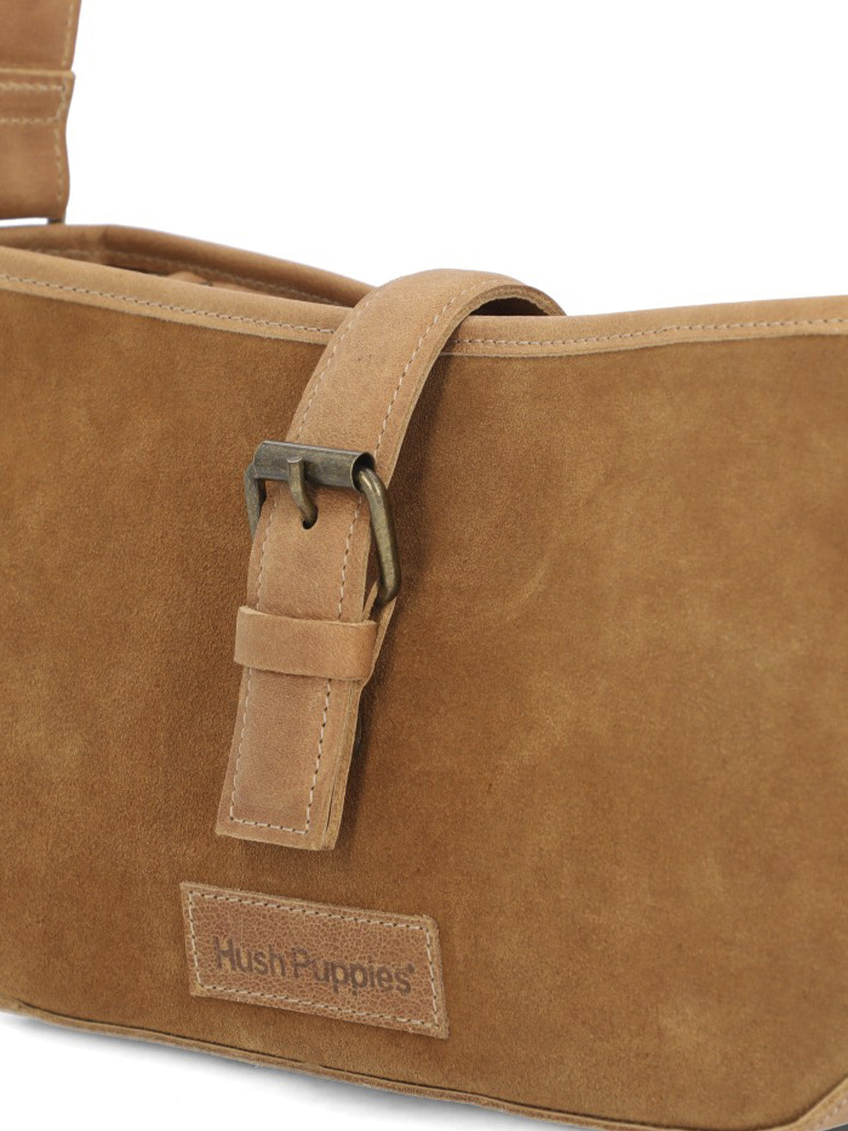 Cartera Cuero 461248 Goldie Bag Café Hush Puppies
