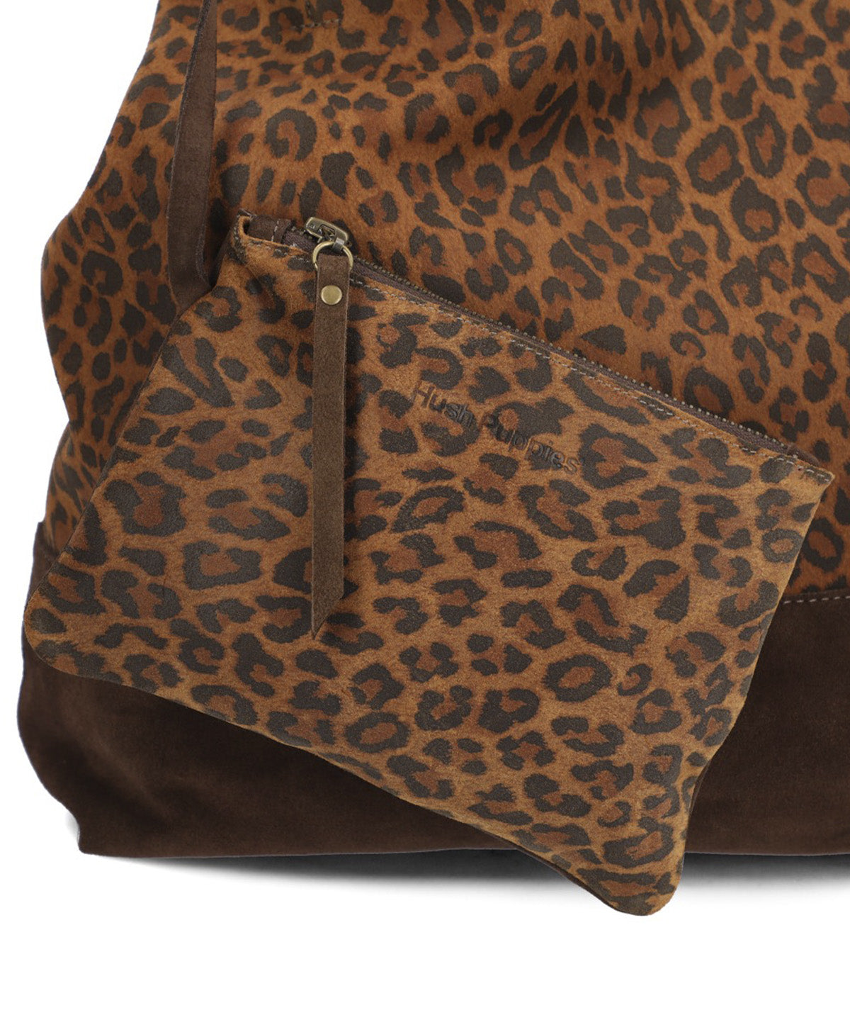 Cartera Cuero Mujer Gerica Bag Café Hush Puppies