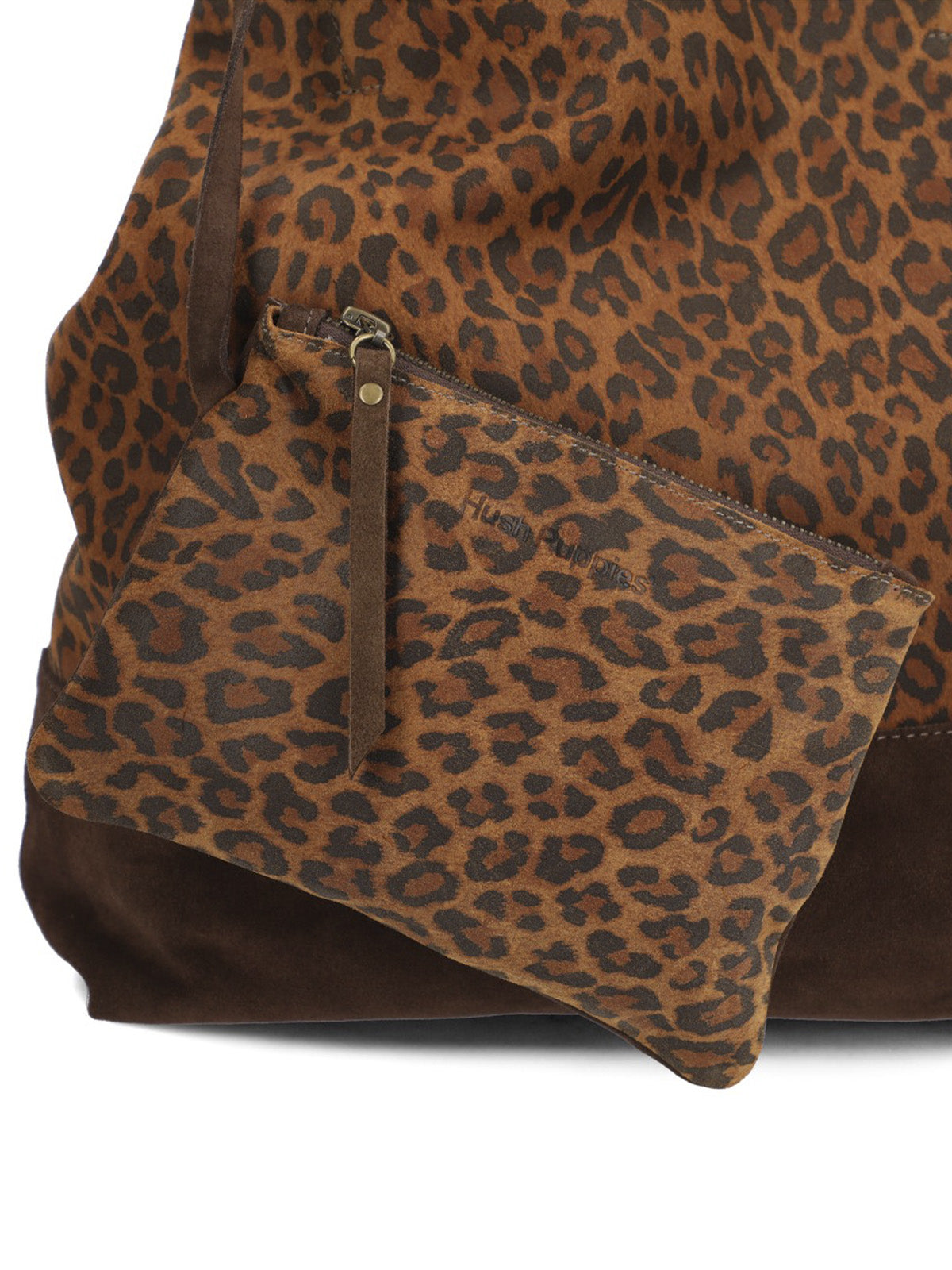 Cartera Cuero Mujer Gerica Bag Café Hush Puppies