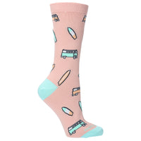 Calcetin Algodón Mujer C Surf