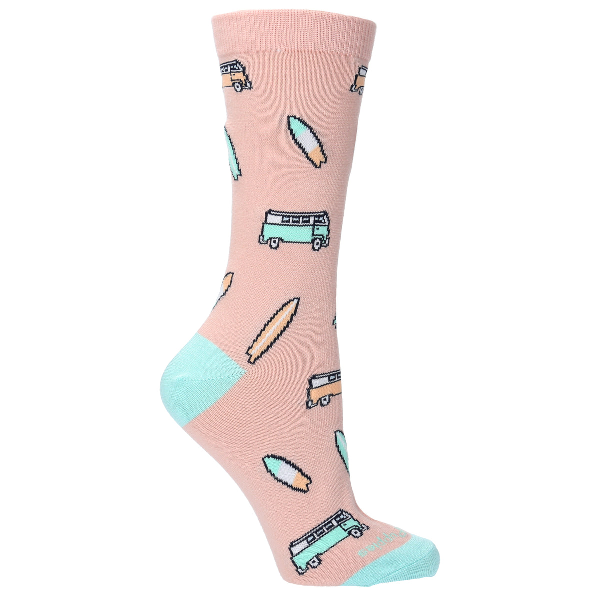 Calcetin Algodón Mujer C Surf