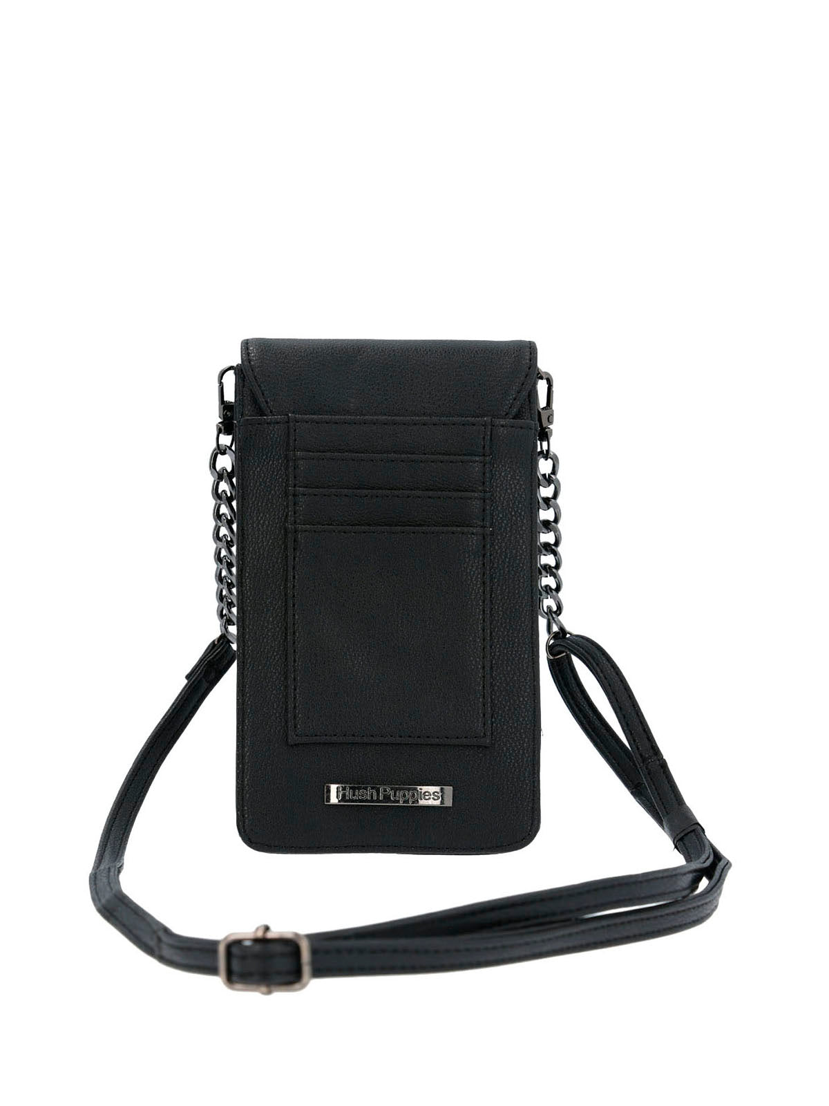 Cartera Ecocuero Mujer Doggett Cross Negro Hush Puppies | Hush Puppies