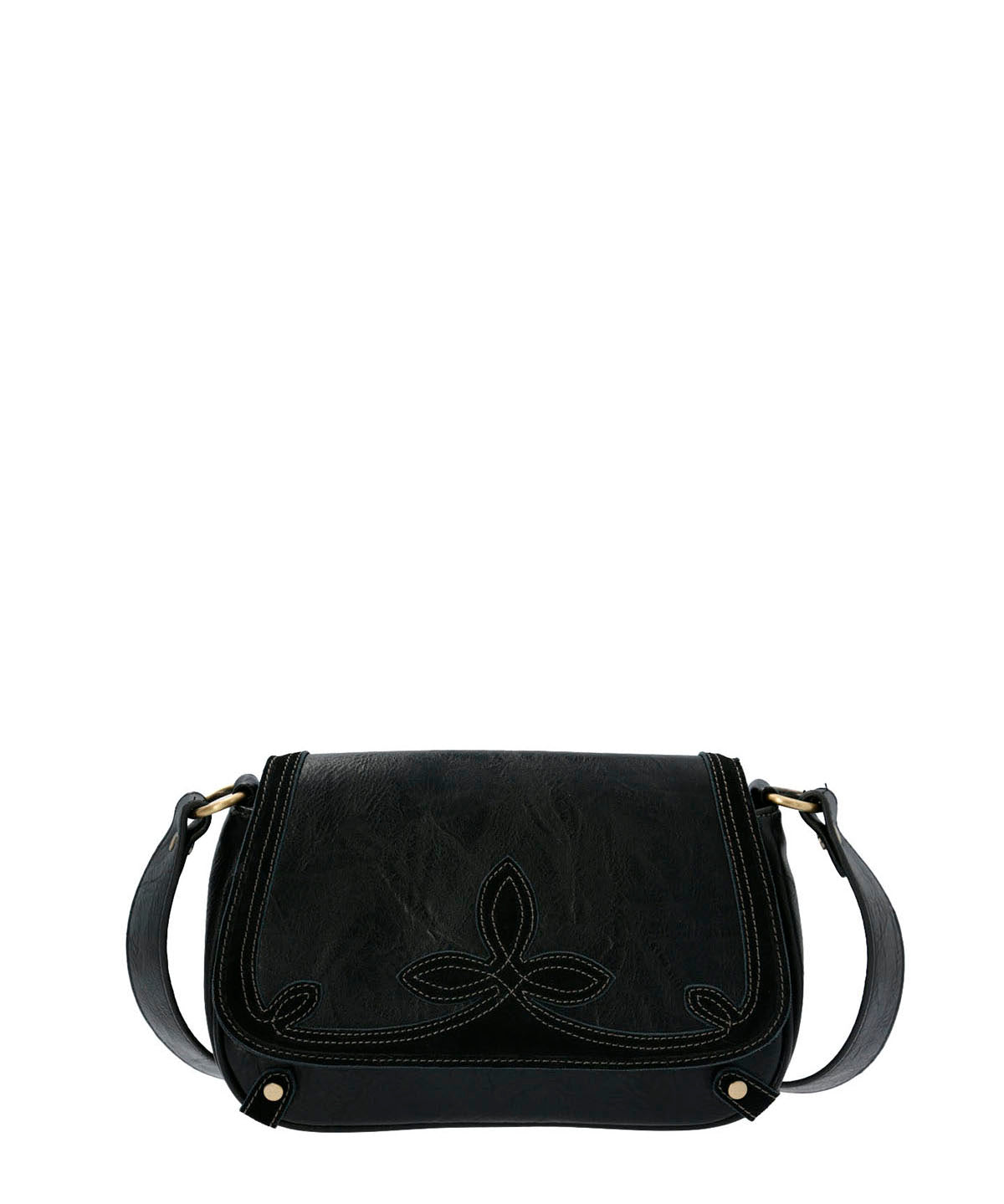 Cartera Ecocuero Mujer Texas Bag Negro Hush Puppies | Hush Puppies
