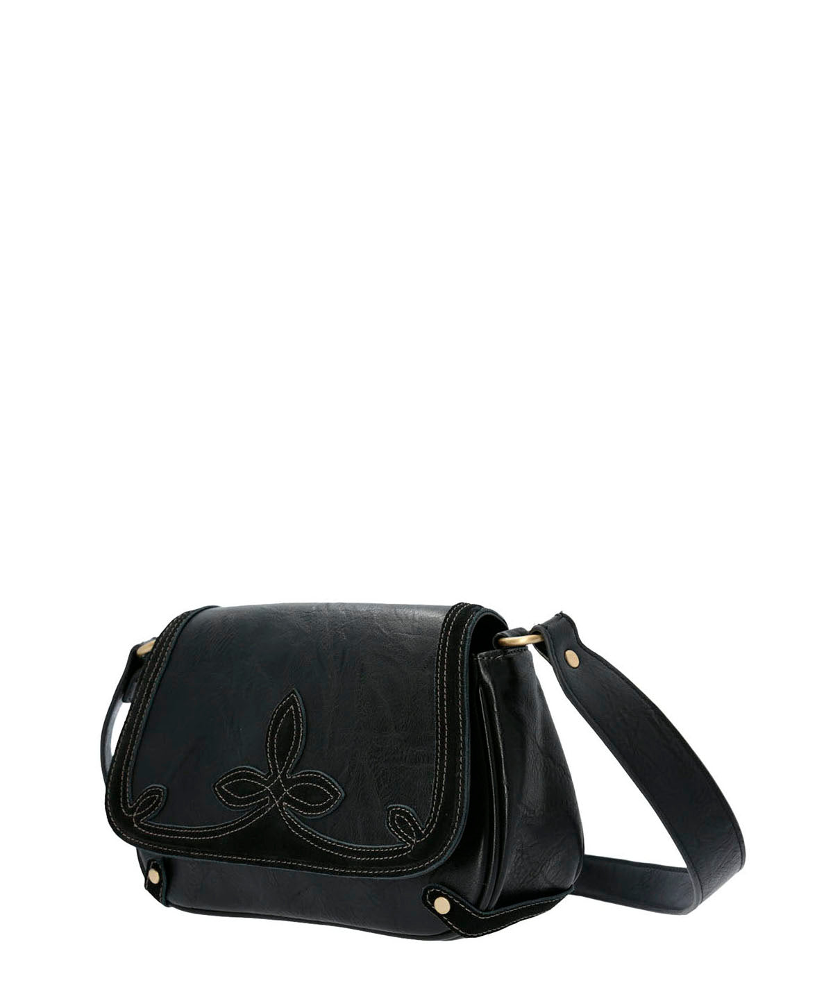Cartera Ecocuero Mujer Texas Bag Negro Hush Puppies | Hush Puppies