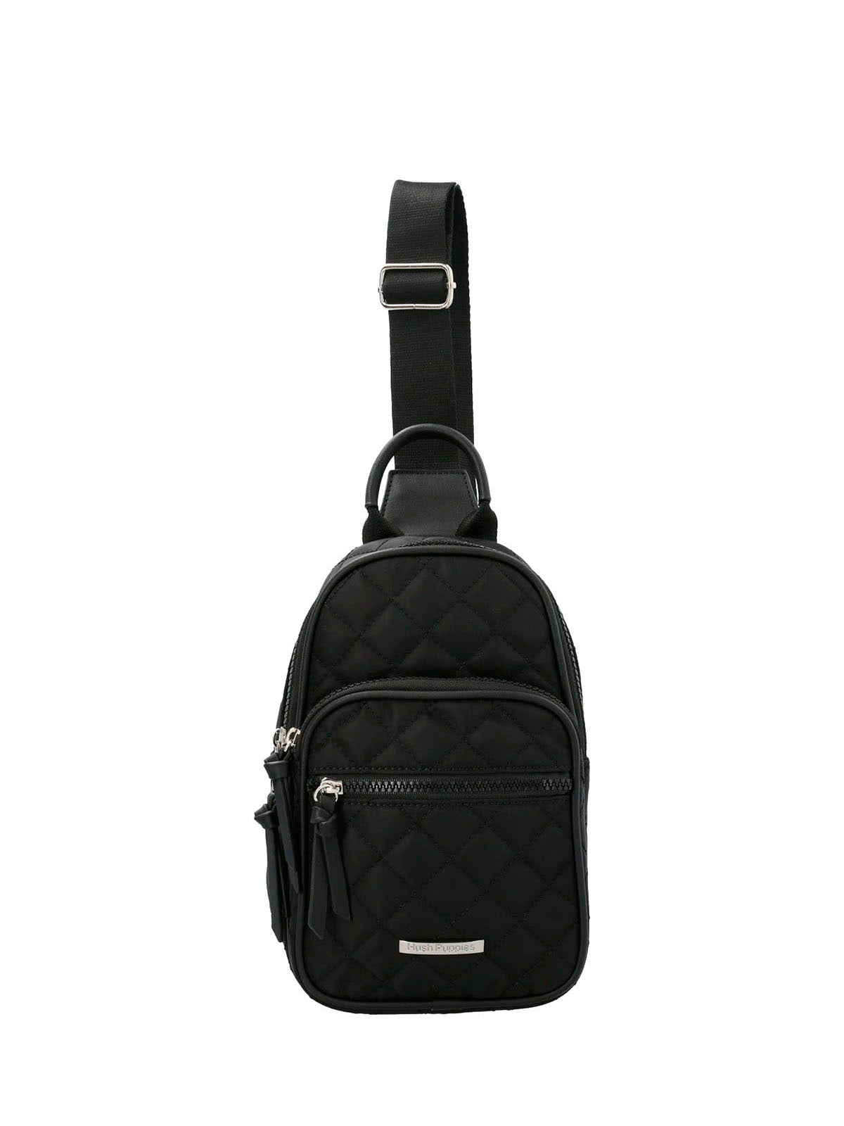 Cartera Ecocuero Mujer Radcliff Cross Negro Hush Puppies | Hush Puppies