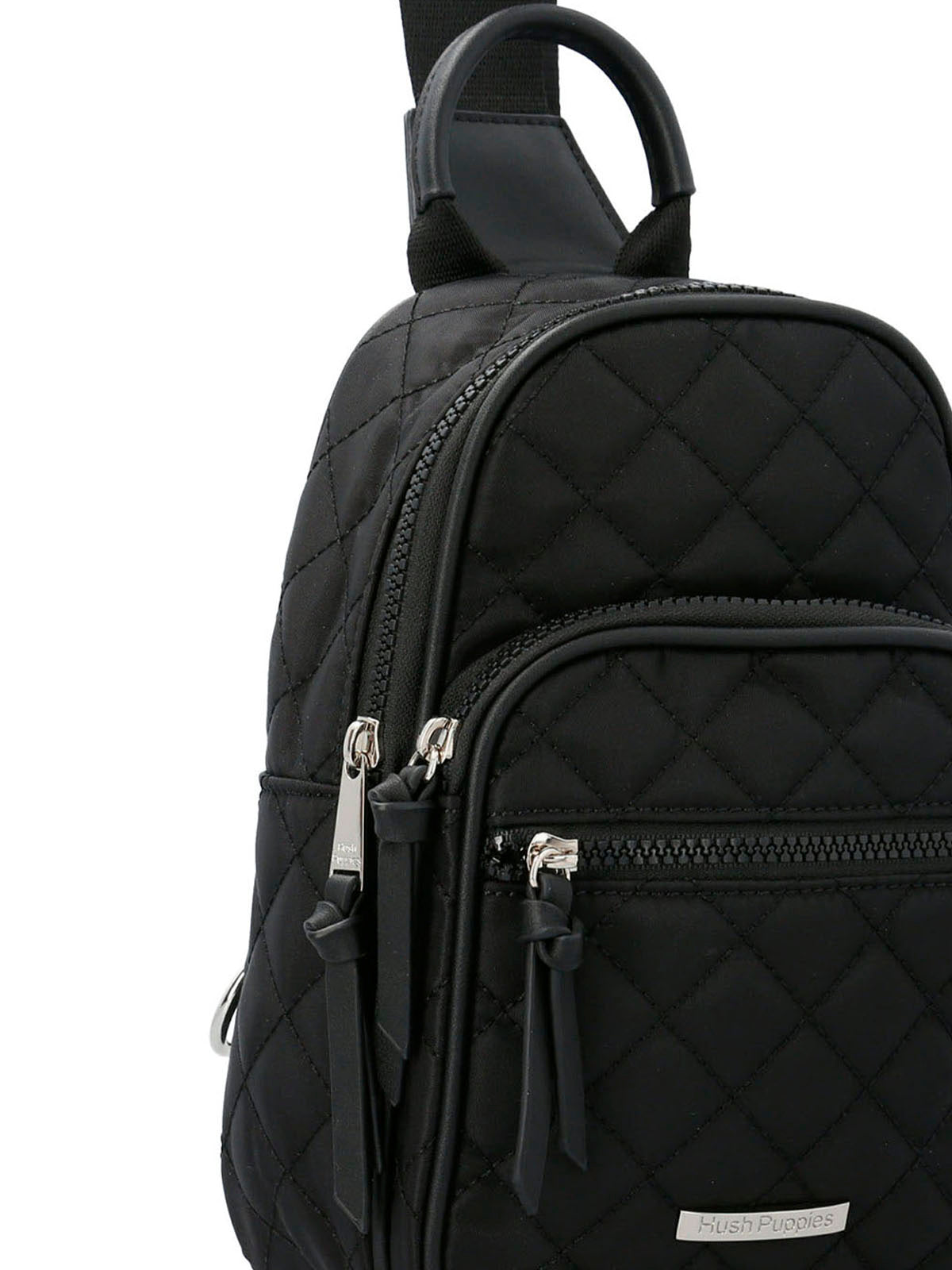 Cartera Ecocuero Mujer Radcliff Cross Negro Hush Puppies | Hush Puppies