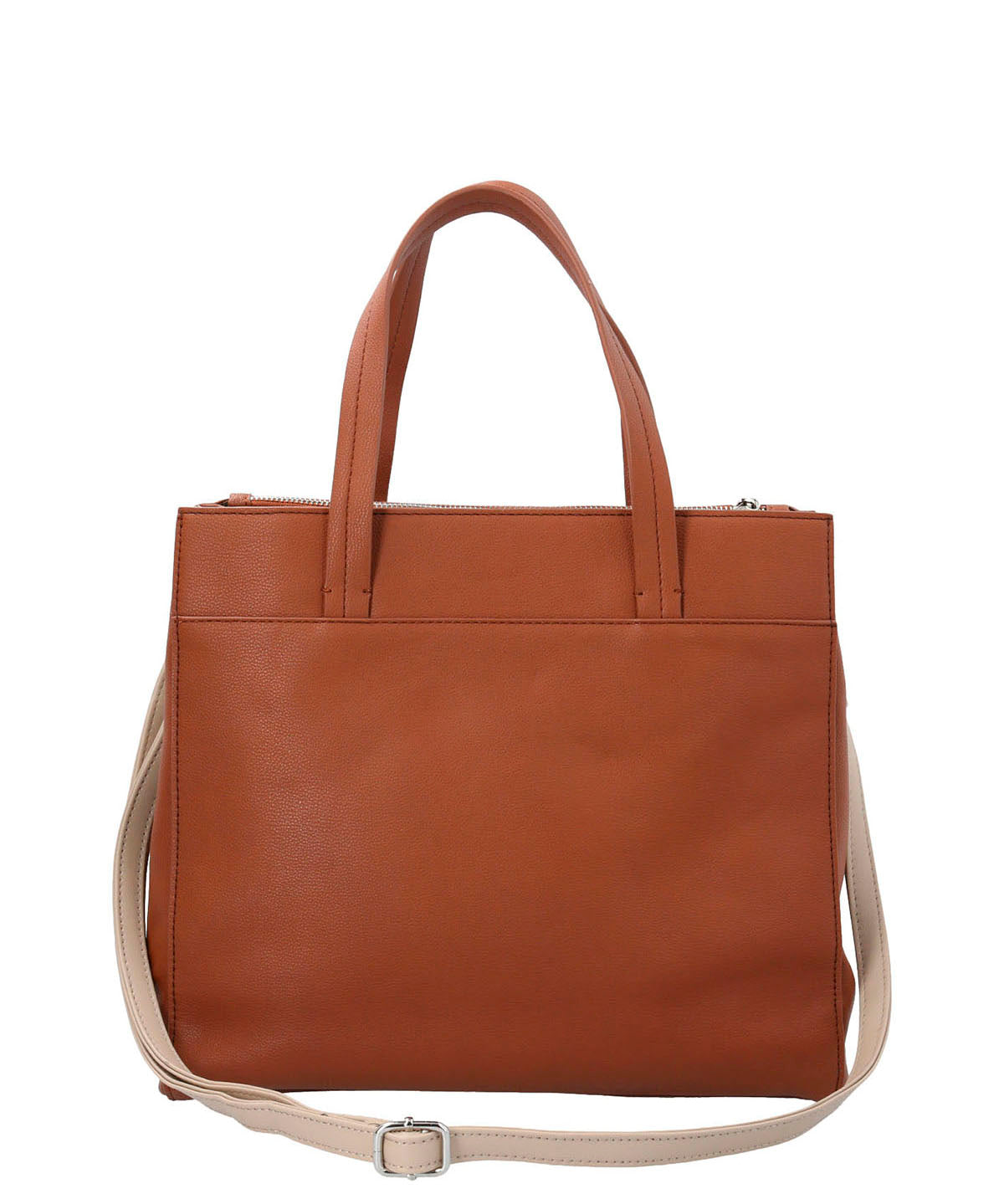 Cartera Ecocuero Mujer Barker Tote Café Hush Puppies | Hush Puppies
