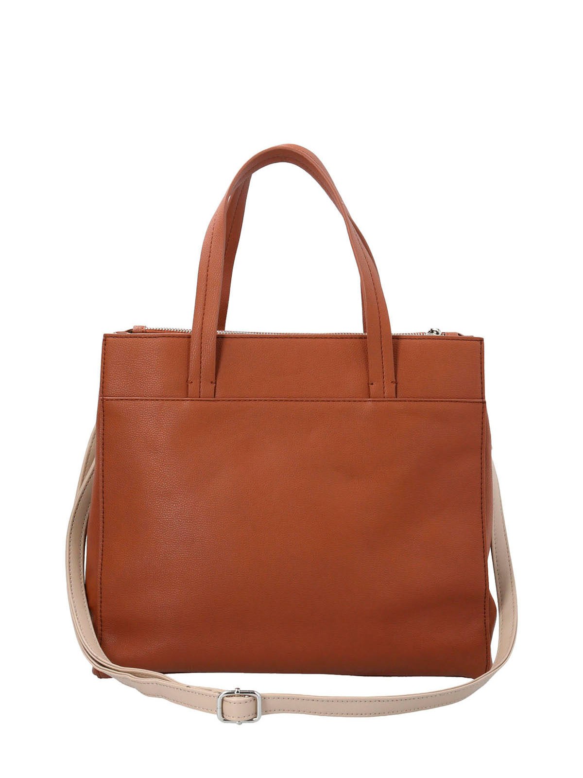 Cartera Ecocuero Mujer Barker Tote Café Hush Puppies | Hush Puppies