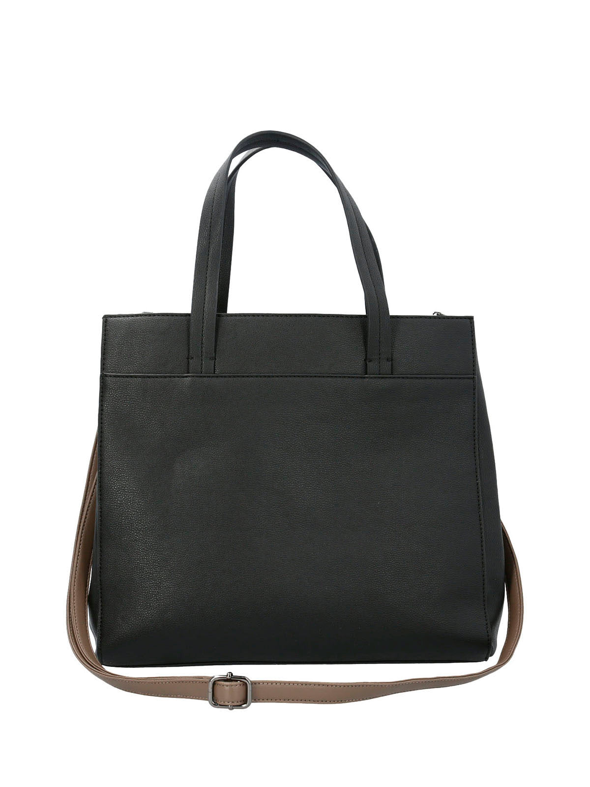 Cartera Ecocuero Mujer Barker Tote Negro Hush Puppies | Hush Puppies