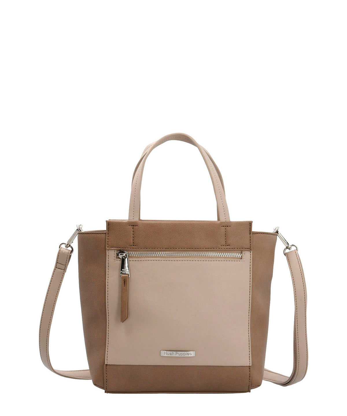 Cartera Ecocuero Mujer Bagley Cross Café Hush Puppies | Hush Puppies