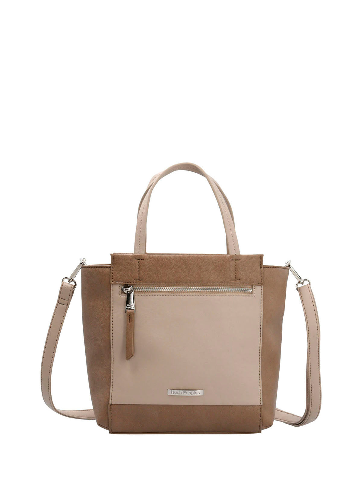 Cartera Ecocuero Mujer Bagley Cross Café Hush Puppies | Hush Puppies