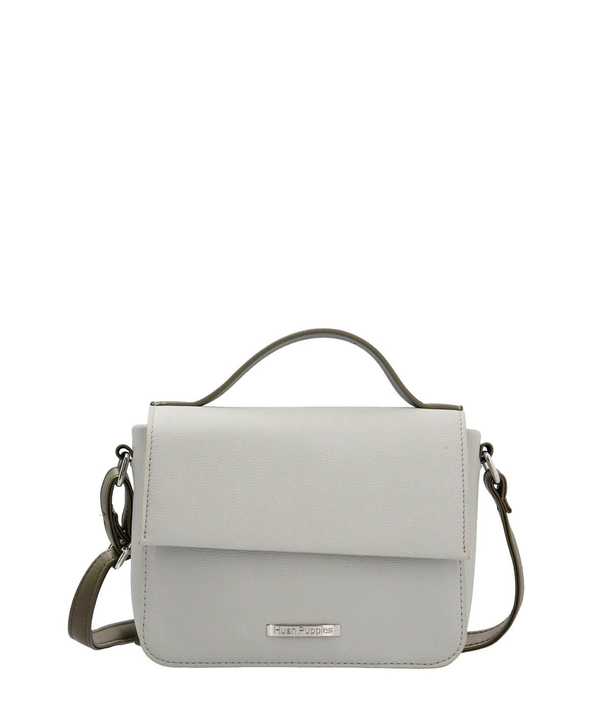 Cartera Ecocuero Mujer Brighty Cross Blanco Hush Puppies | Hush Puppies