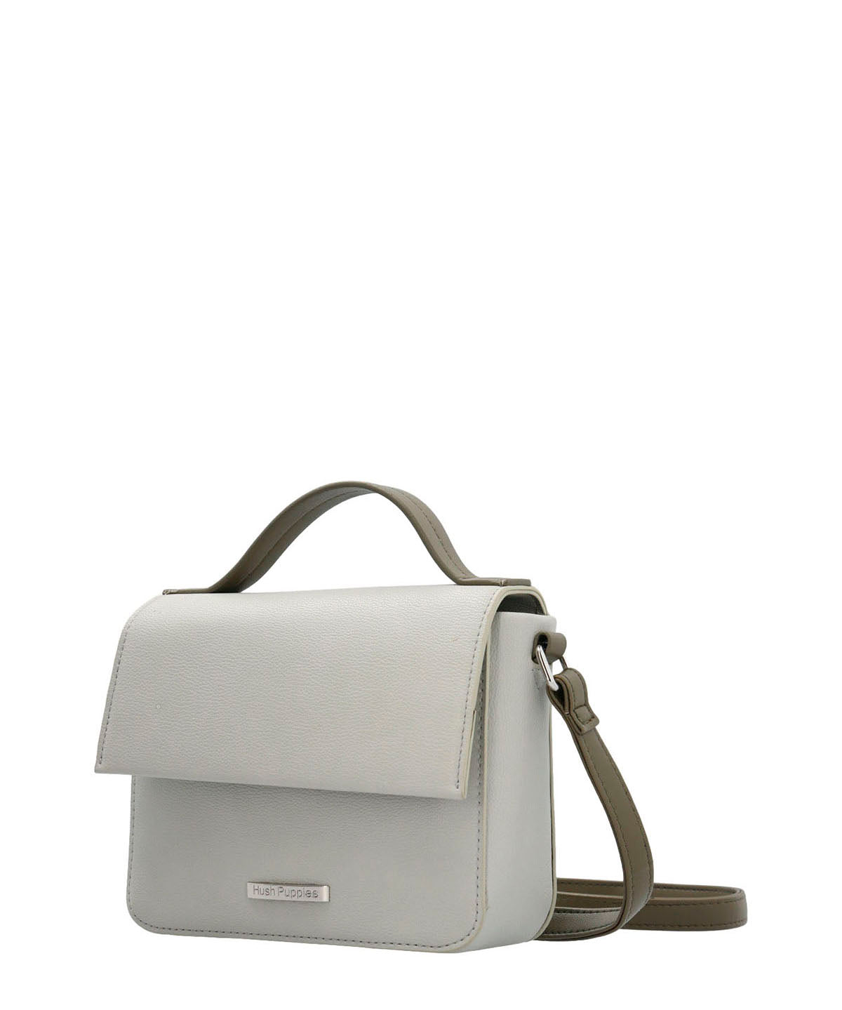 Cartera Ecocuero Mujer Brighty Cross Blanco Hush Puppies | Hush Puppies