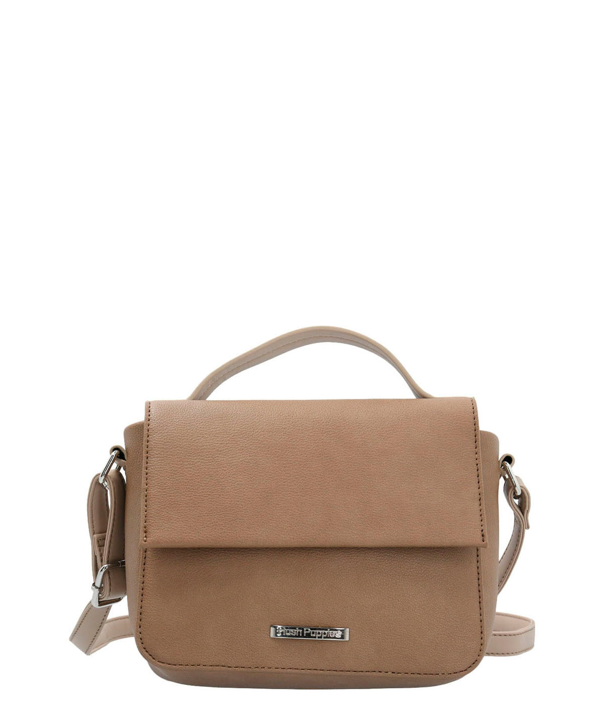 Cartera Ecocuero Mujer Brighty Cross Café Hush Puppies | Hush Puppies