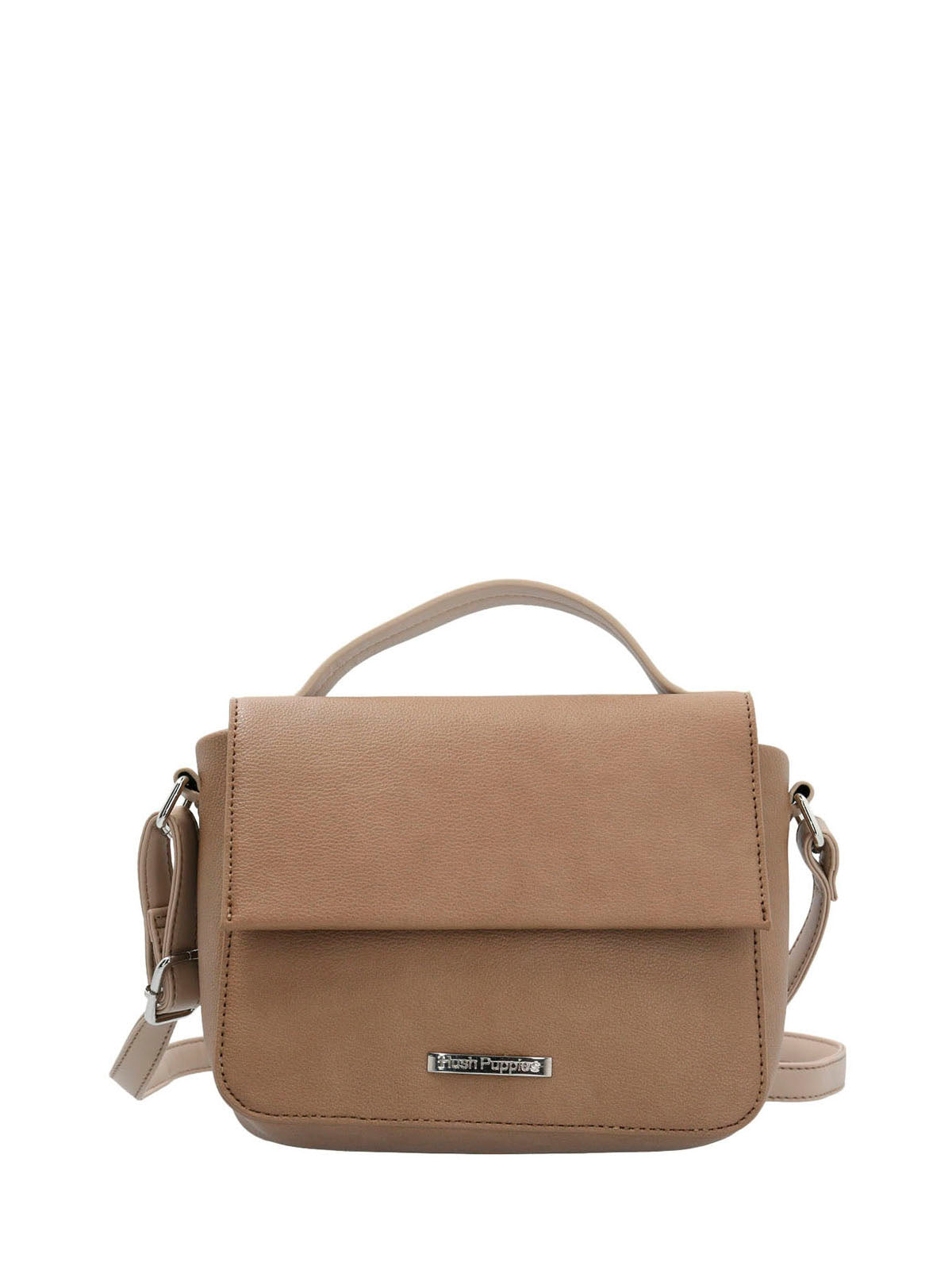 Cartera Ecocuero Mujer Brighty Cross Café Hush Puppies | Hush Puppies