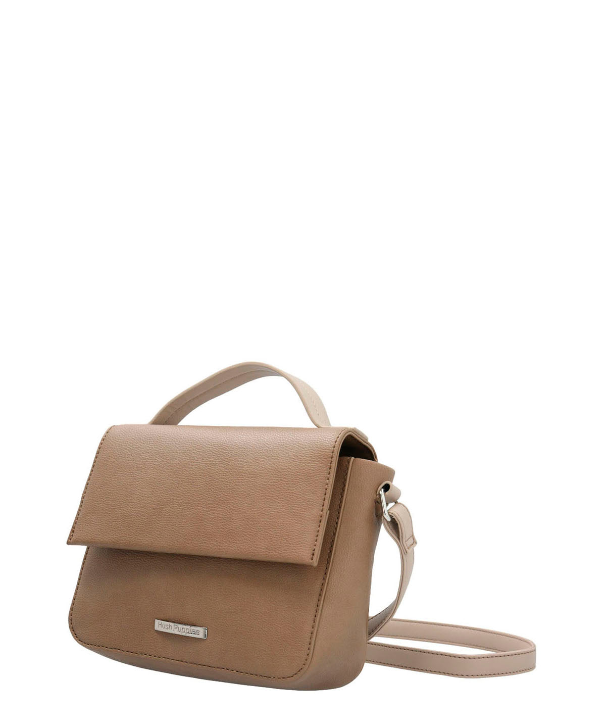 Cartera Ecocuero Mujer Brighty Cross Café Hush Puppies | Hush Puppies