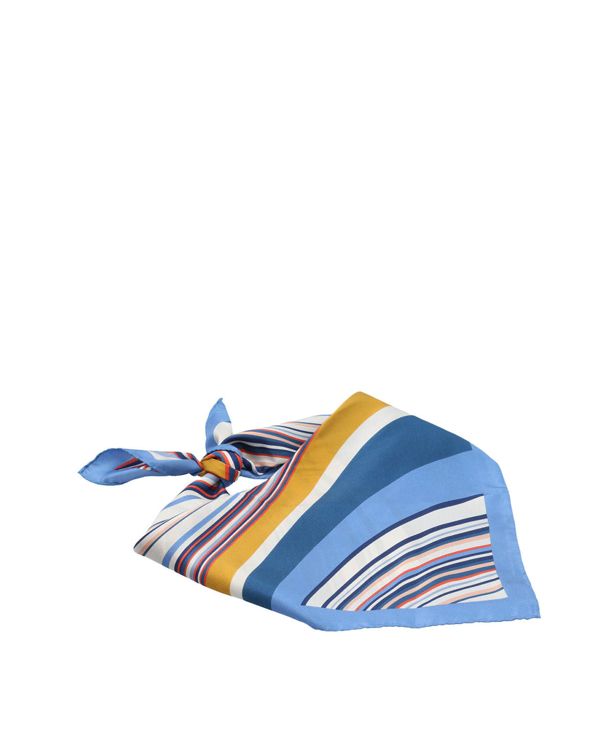 Pañuelo Seda Mujer Silk Giulia Scarf Azul Hush Puppies | Hush Puppies