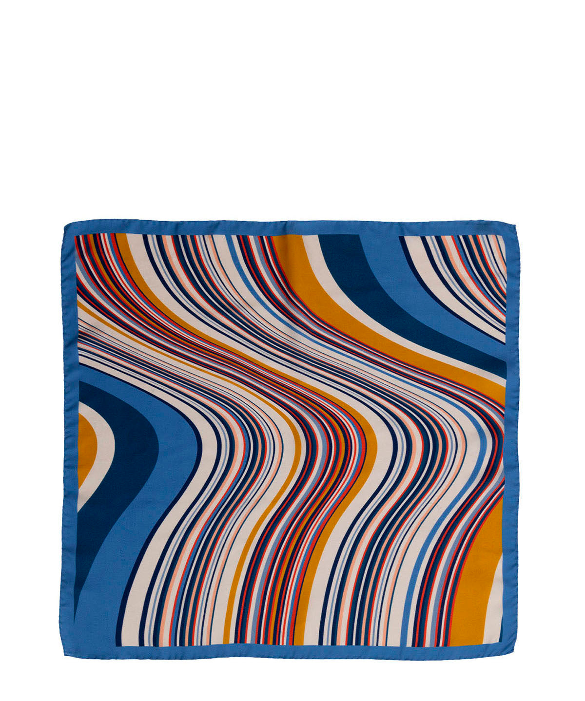 Pañuelo Seda Mujer Silk Giulia Scarf Azul Hush Puppies | Hush Puppies