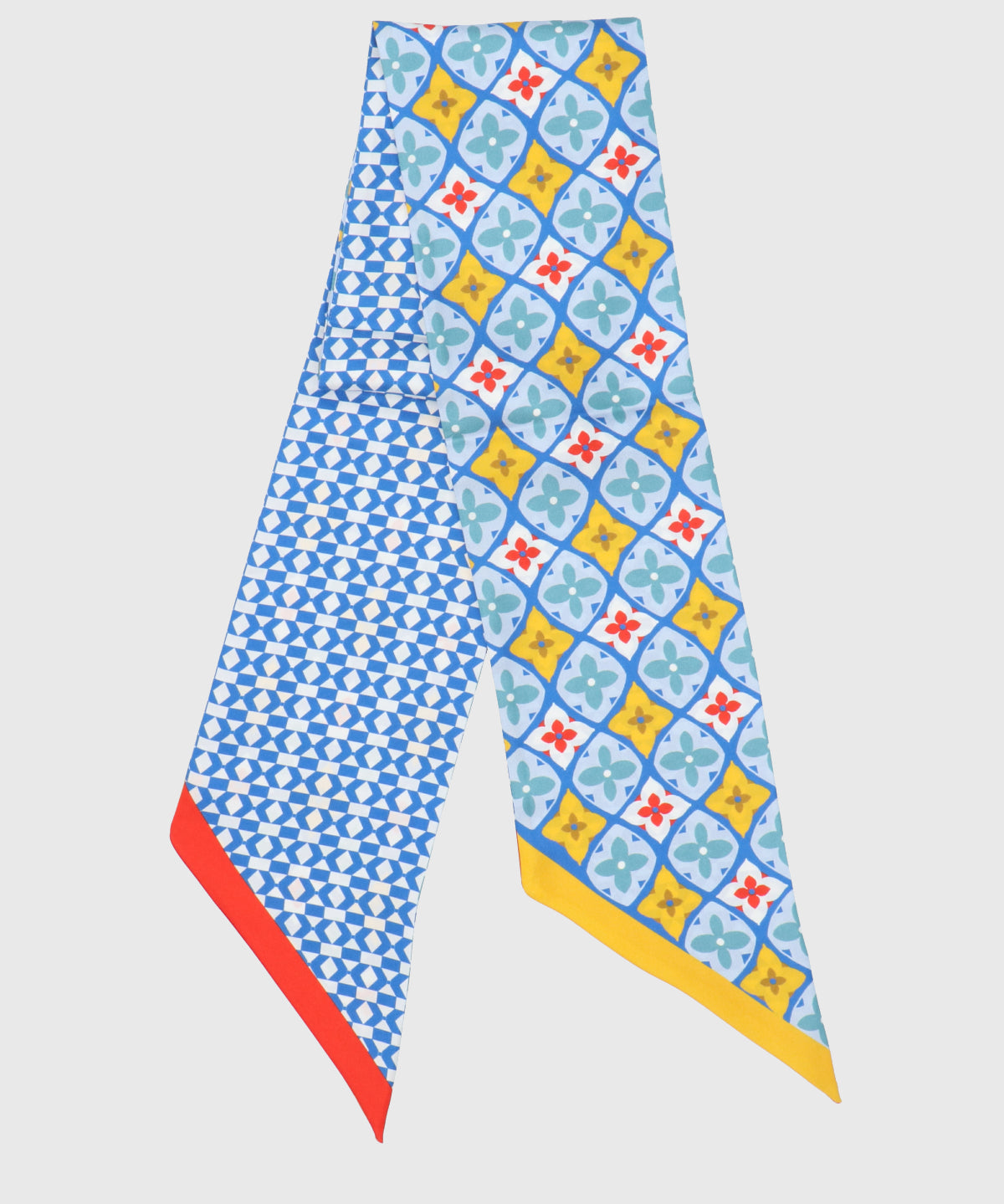 Pañuelo Seda Mujer Silk Tub Adele Scarf Azul Hush Puppies-Hush Puppies Chile